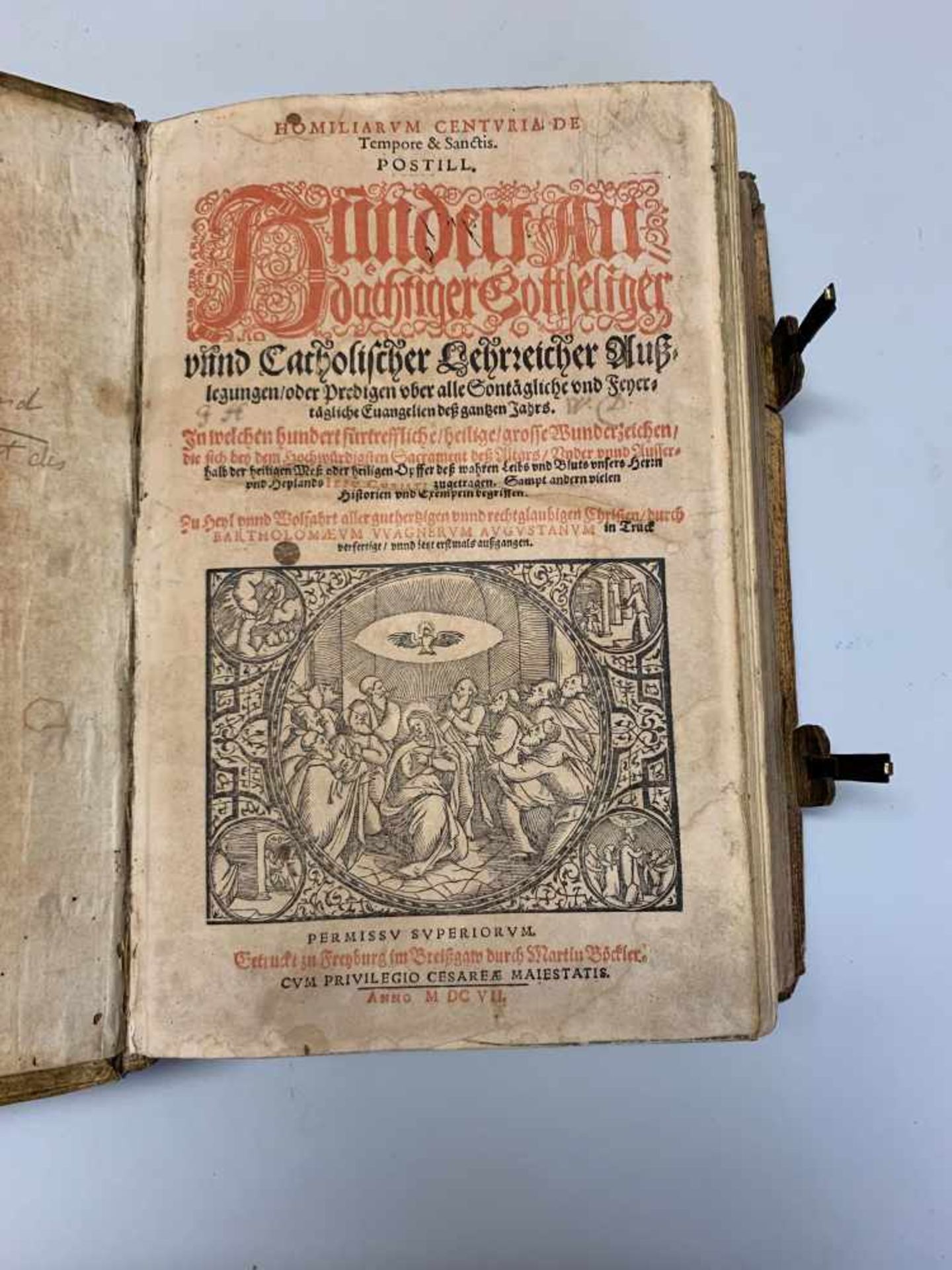 Bartholomaeus Wagner: Homiliarum centuria[m] de tempore & sanctis, postill. = Hundert Alldächtiger