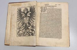 Thurnierbuch. Verlegung Hieronimi Rodlers, Fürstlichen Secretarien Zu Siemern (Simmern) 1532