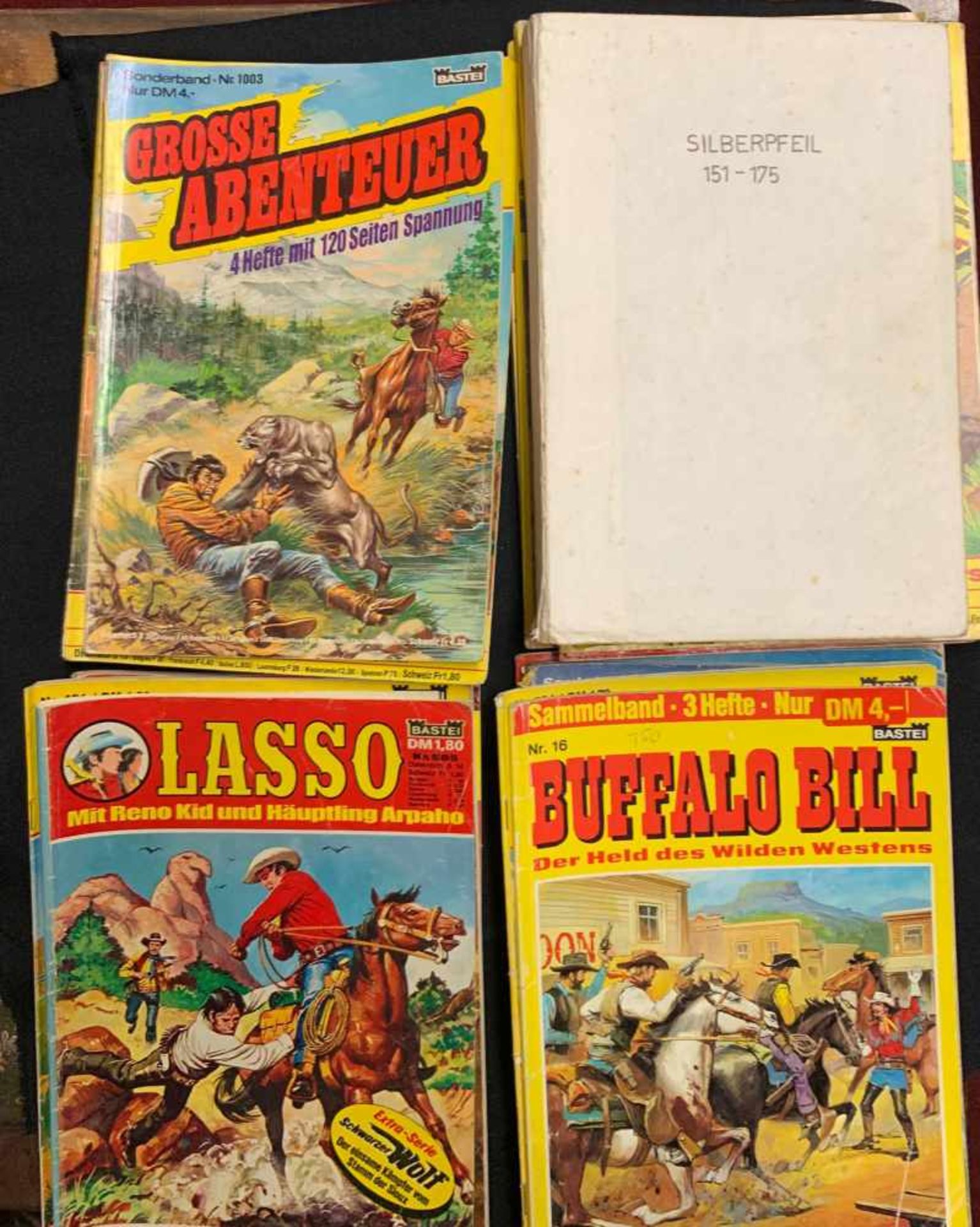 Konvolut Comics, Comix, verschiedene Reihen und Nummern: Lasso, Bessy, Grosse Abenteuer, Buffalo - Bild 7 aus 8