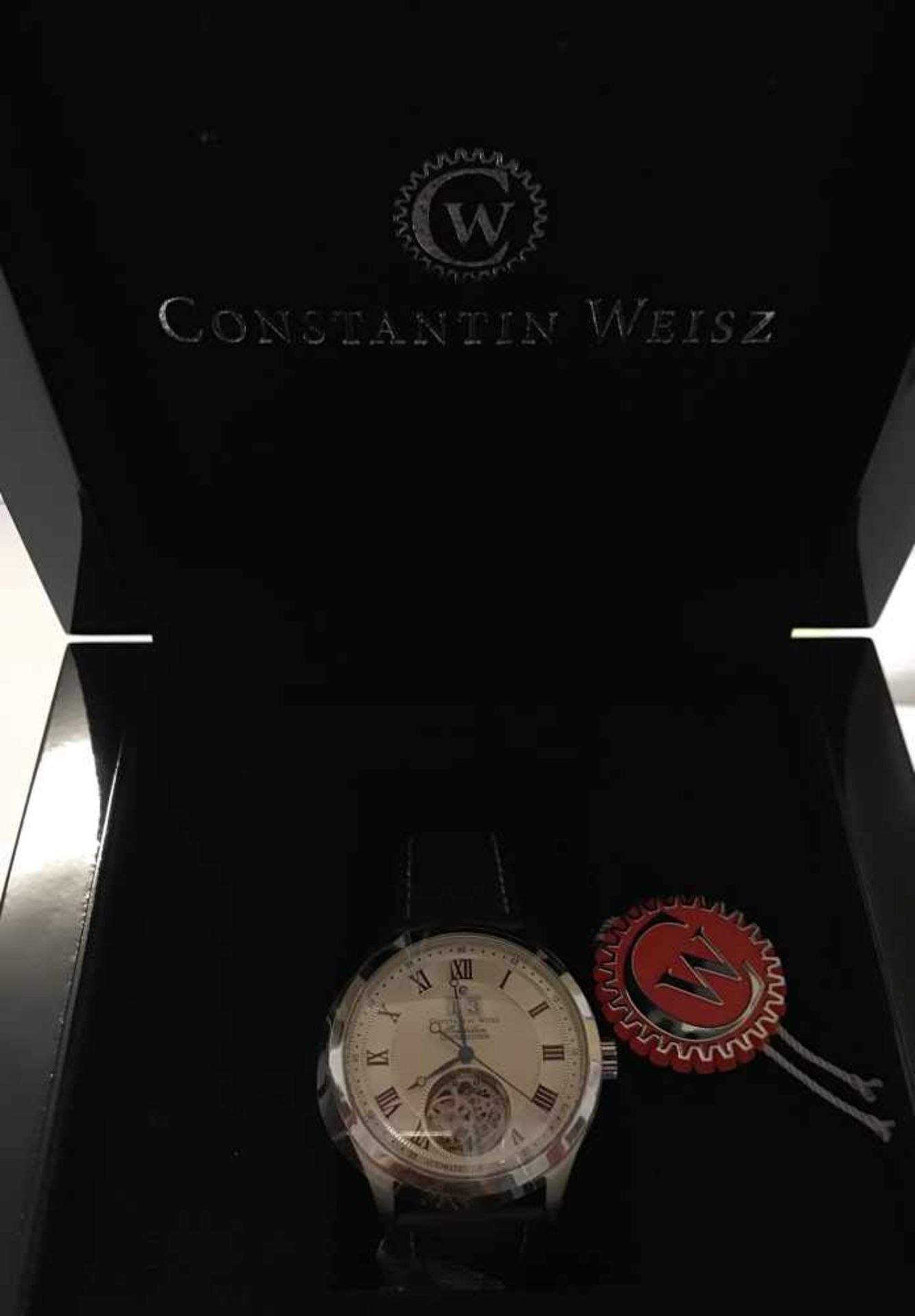 2 Constantin Weisz Uhren: Herrenarmbanduhr, Tourbillon, T20CW 360/999, Expertise dat. 8.7.2013, - Bild 4 aus 6