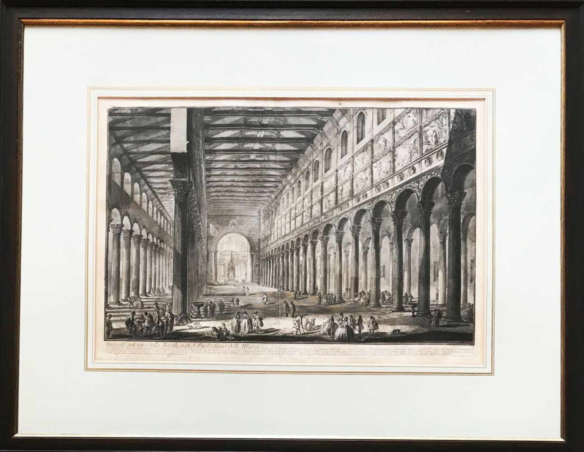 Konvolut 8 Graphiken: Giovanni Battista Piranesi (1720 Venedig - Rom 1778), zwei Radierungen: " - Bild 2 aus 9