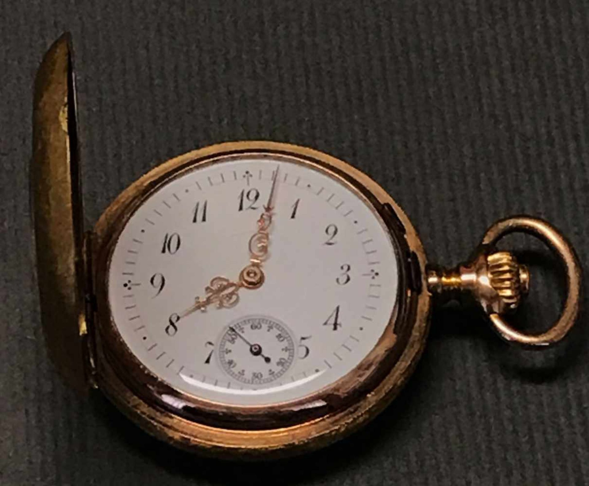 Vacheron & Constantin, Damenreversuhr, 585er Roségold, Nr. 179441, Savonnette Bassine, mouvement no - Image 5 of 5