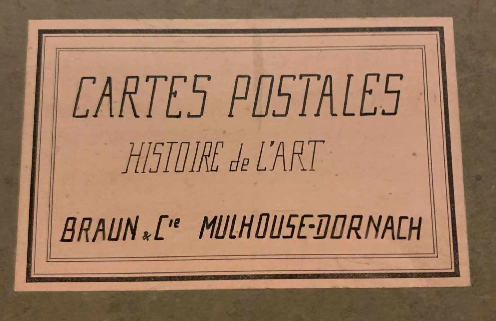 2 große Alben, Frankreich, mit ca. 2200 alten Postkarten. Kunsthistorische Motive, Personen, Orte, - Bild 16 aus 19