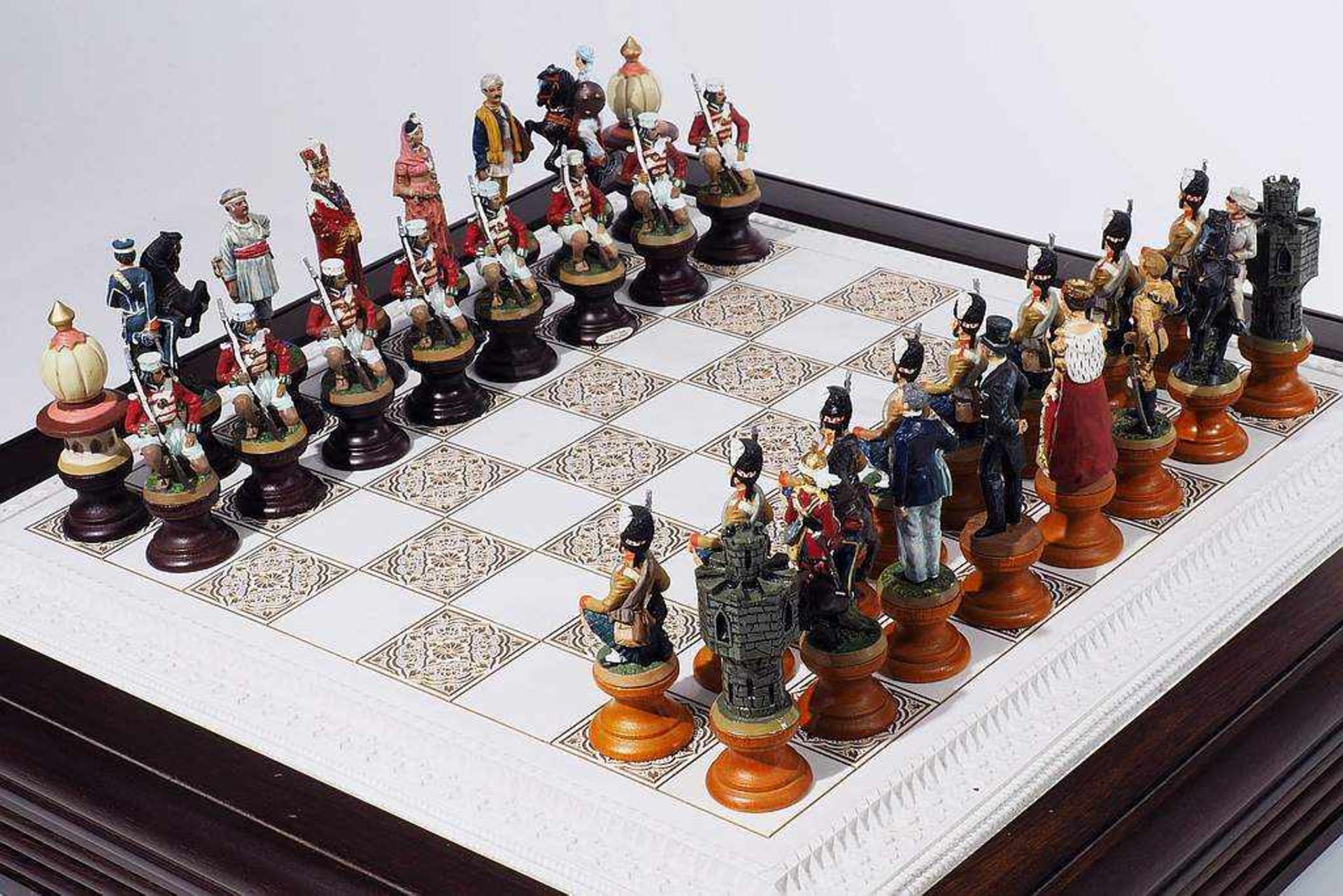 Schachspiel "Das Raj". - Bild 2 aus 10