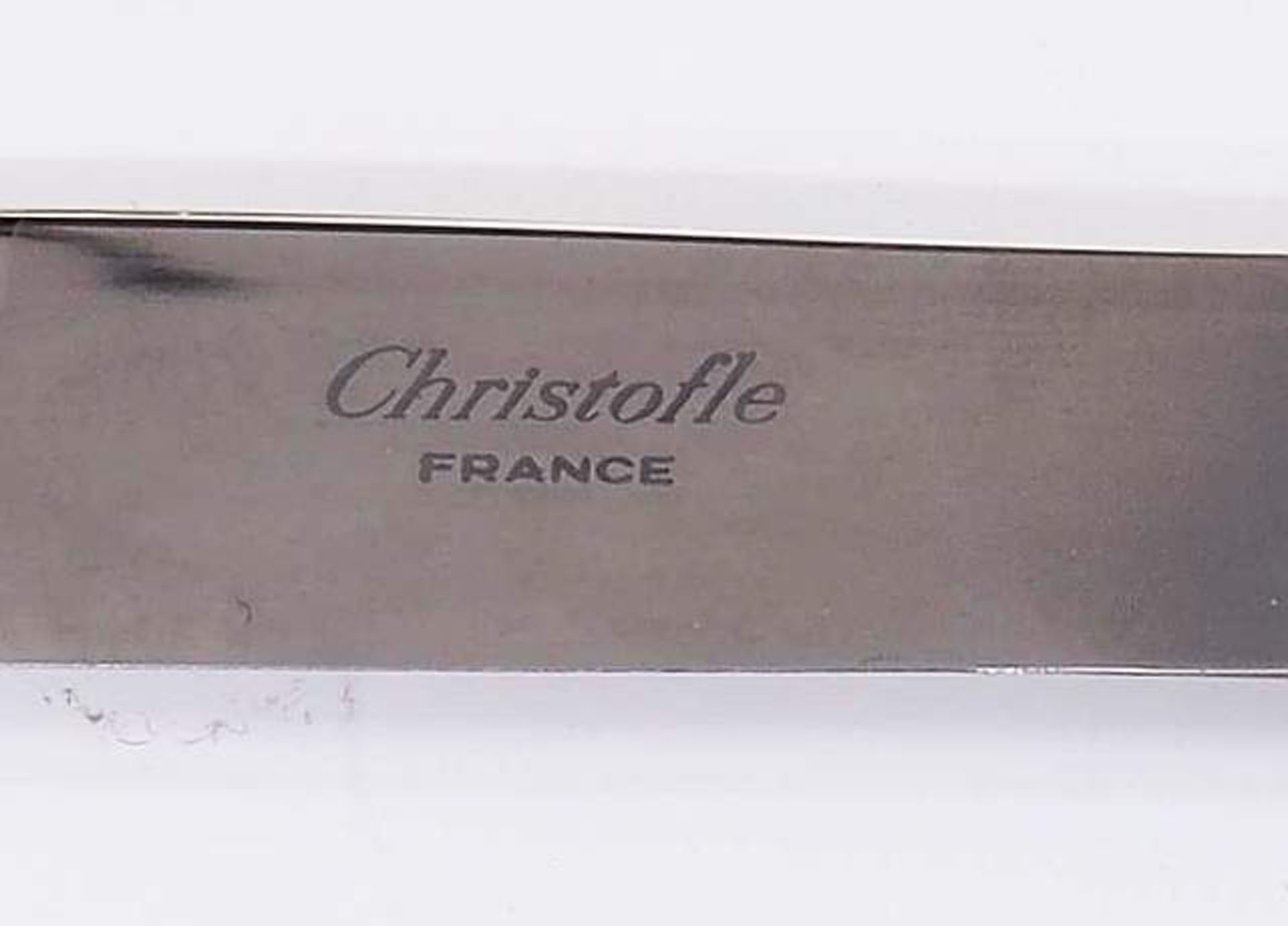 Umfangreiches Christofle Besteck. Silbermanufakur in Paris/ France. - Bild 10 aus 10