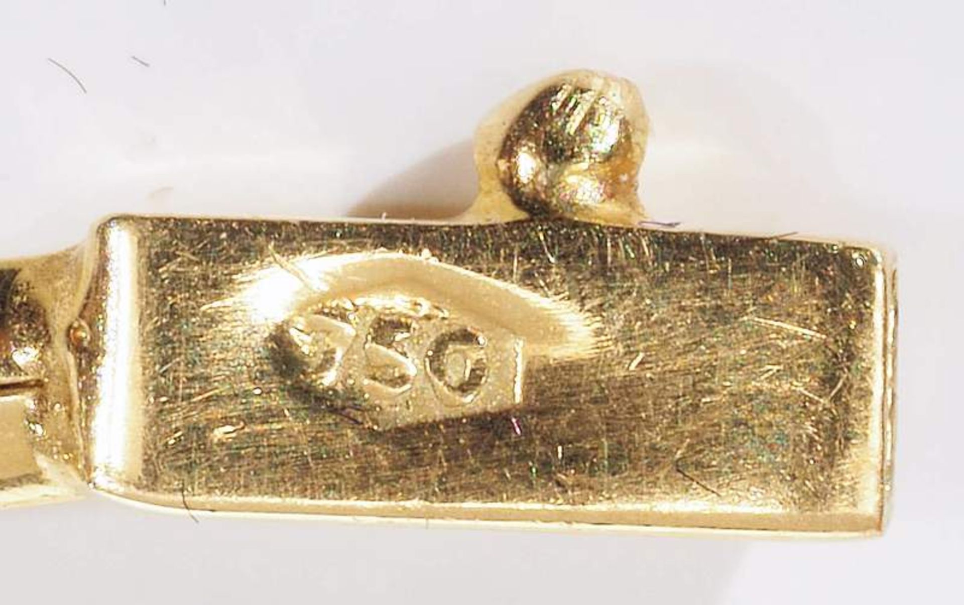 Collier, 750er Gelbgold. - Image 5 of 6