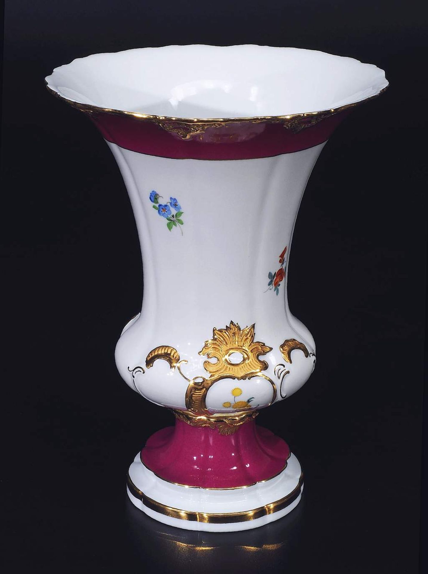 MEISSEN-Prunkvase. - Image 3 of 6