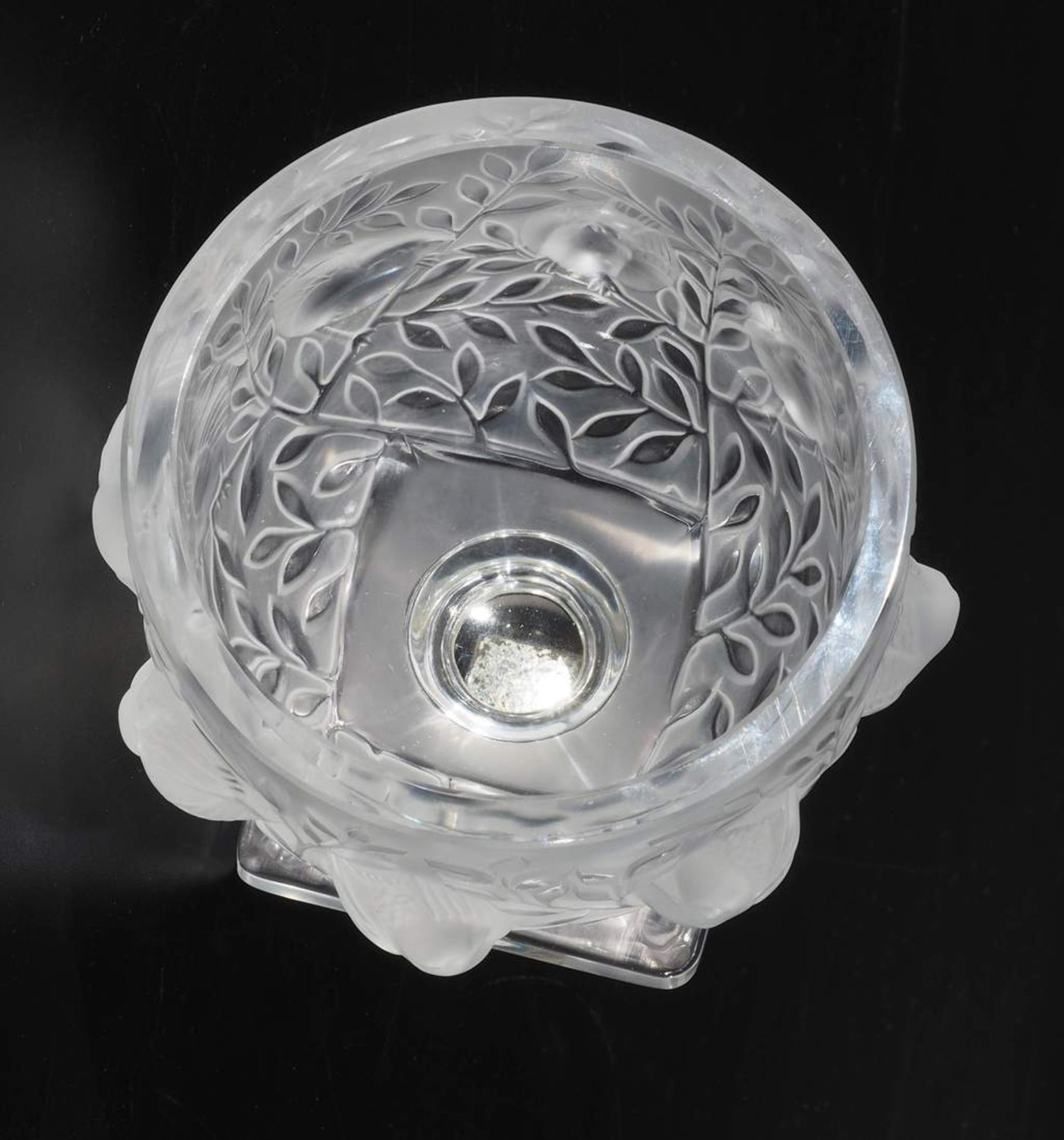Pokal-Vase "Elisabeth". Lalique/Frankreich - Bild 4 aus 5