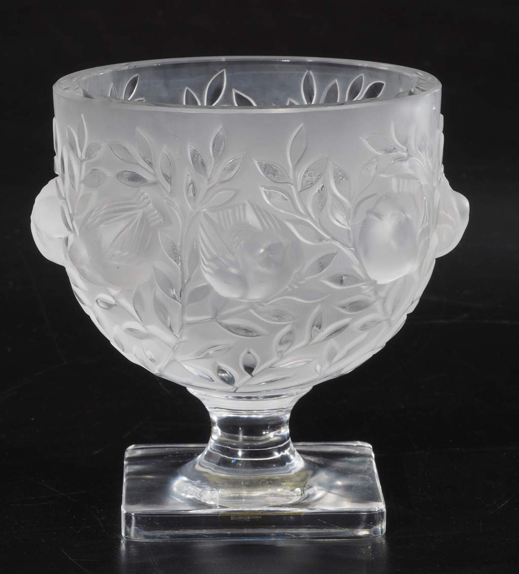 Pokal-Vase "Elisabeth". Lalique/Frankreich - Bild 3 aus 5