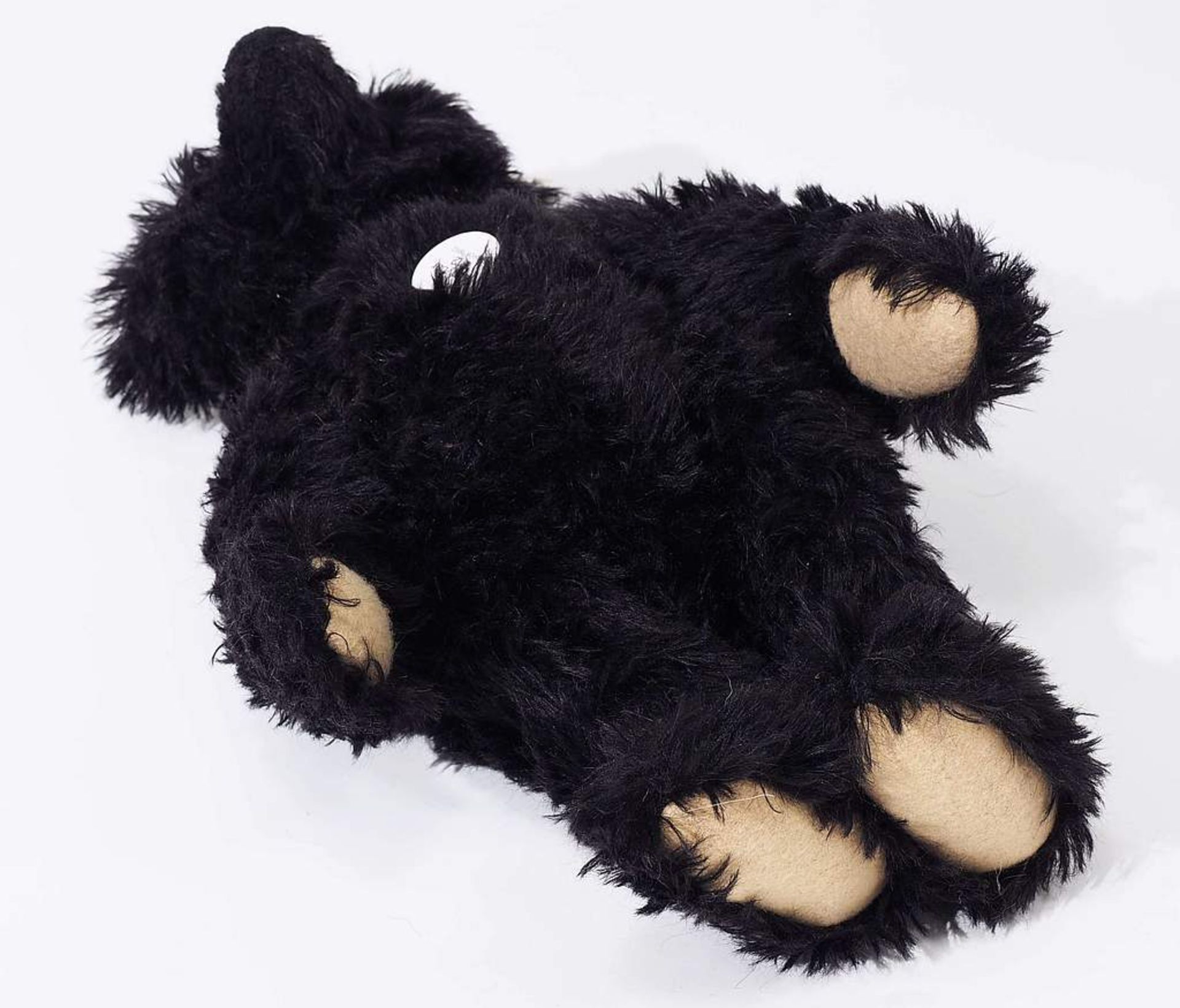 STEIFF Original Teddybär 1912, schwarz 40, Nr. 02874, Replik von 1992.STEIFF Original Teddybär 1912, - Bild 6 aus 9