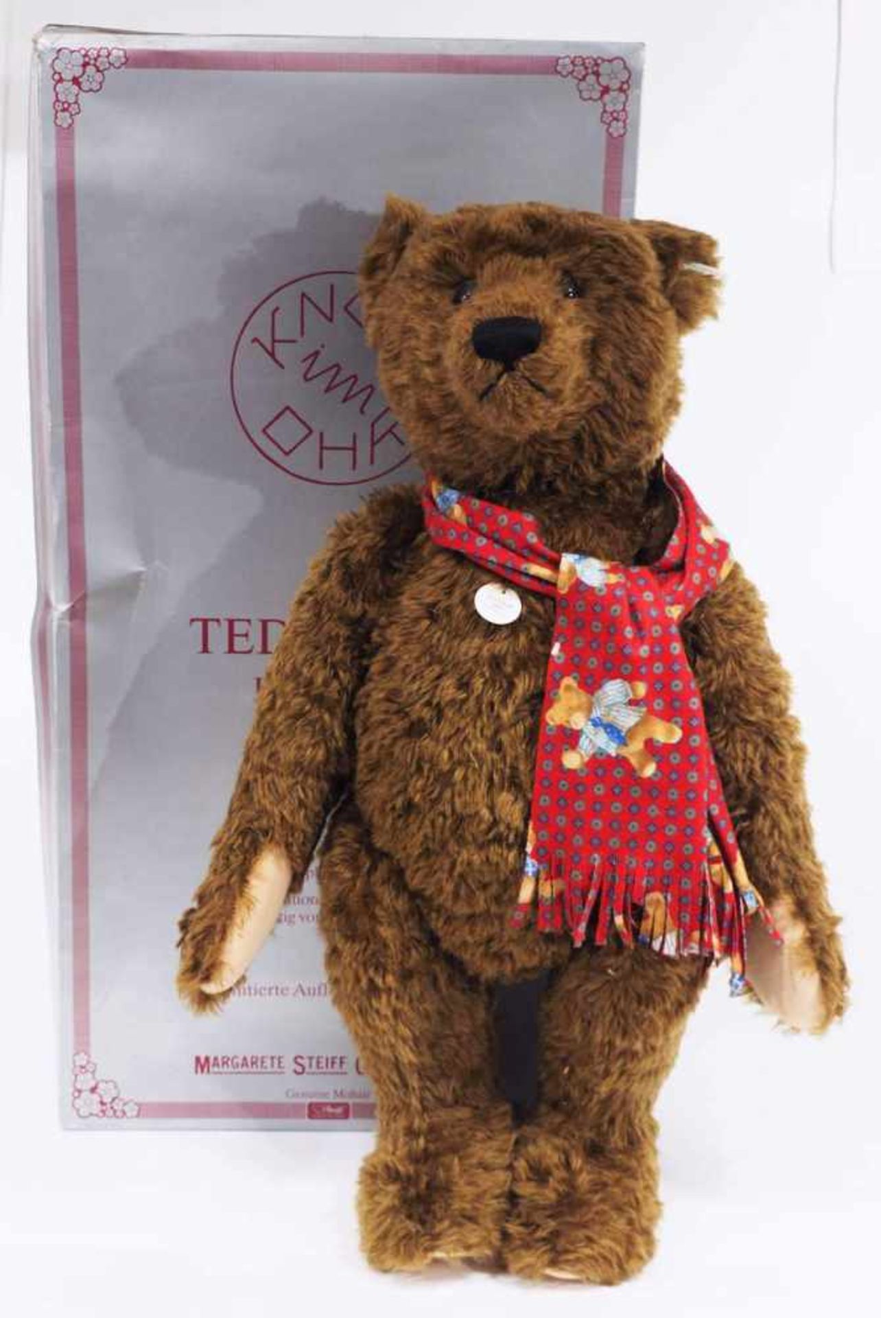 Großer STEIFF Original Teddybär Nr. 04034, 1993, Replik von 1907. Großer STEIFF Original Teddybär - Bild 3 aus 10