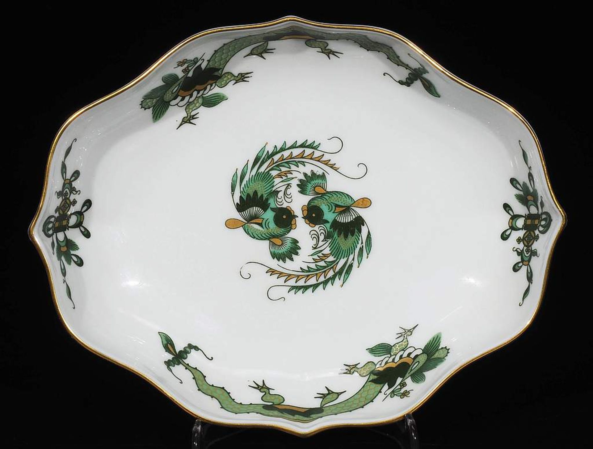 Wandteller MEISSEN. Schale LIMOGES. - Bild 4 aus 6