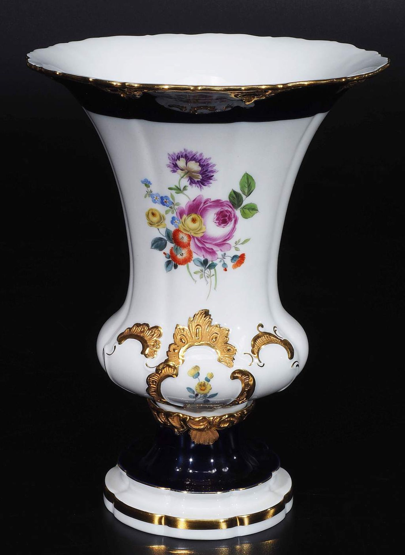 Prunkvase. MEISSEN 1957 - 1972, 1. Wahl. - Bild 2 aus 5