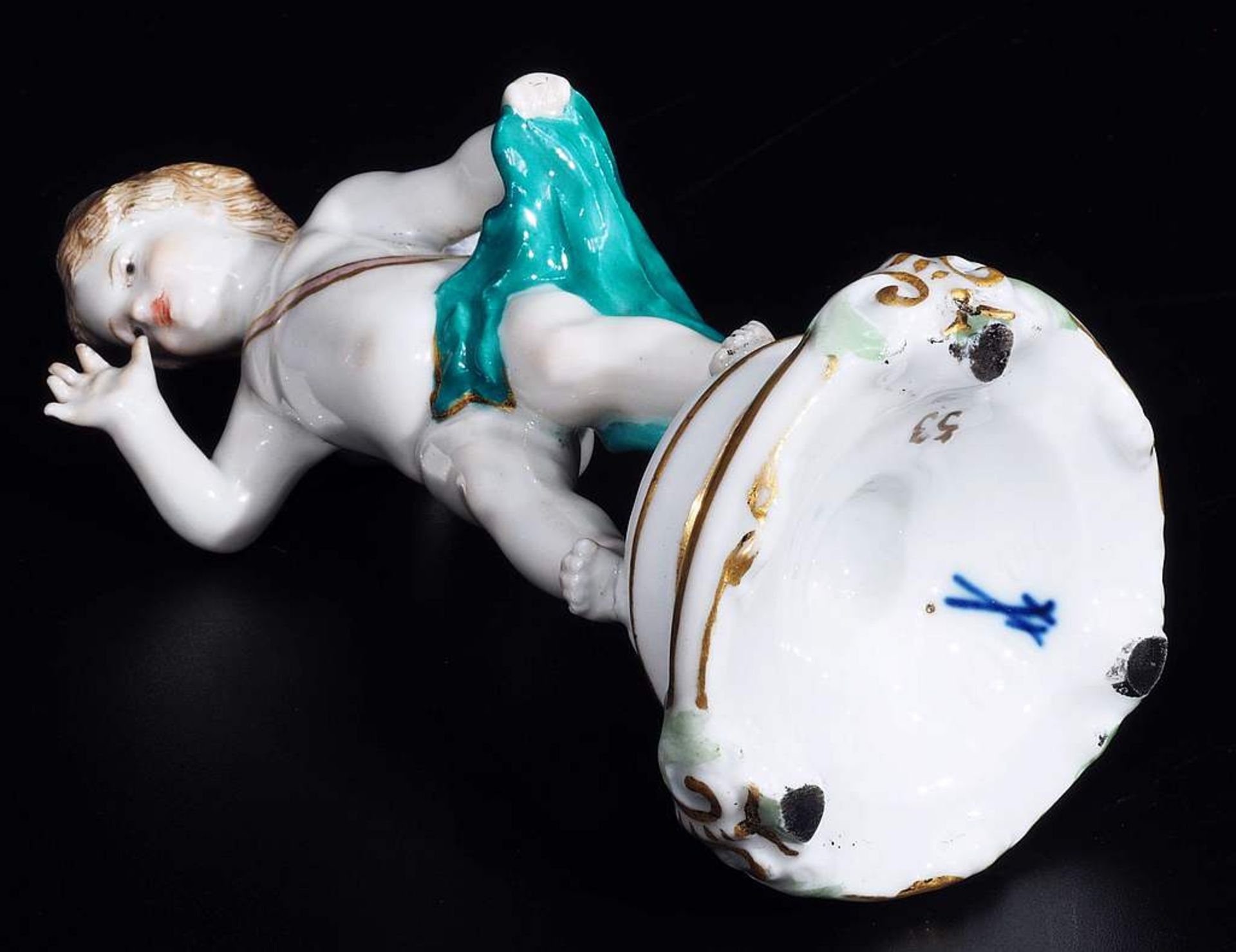 Meissen Figur "Amor lange Nase machend". - Bild 7 aus 7