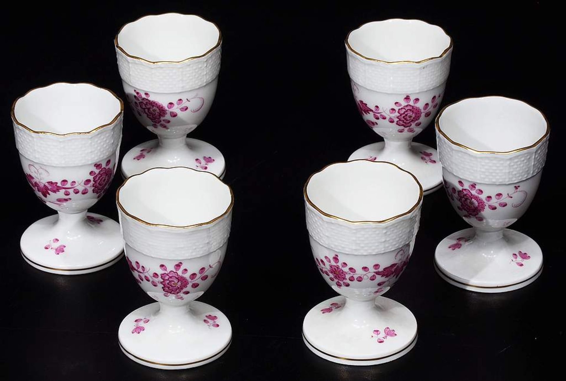 Indisch Kaffeeserivce. MEISSEN nach 1954. Indisch Kaffeeserivce. MEISSEN nach 1954. Reliefdekor " - Bild 3 aus 7