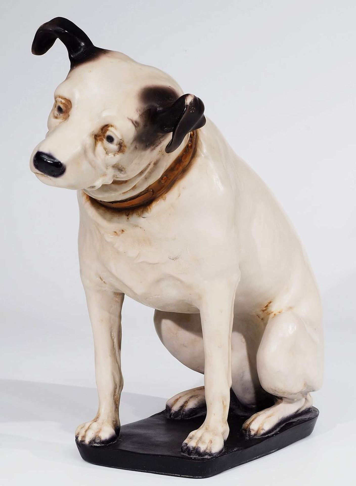 Grammephon-Hund, England,1. H. 20. Jahrhundert. Grammephon-Hund, England,1. H. 20. Jahrhundert. - Image 2 of 6