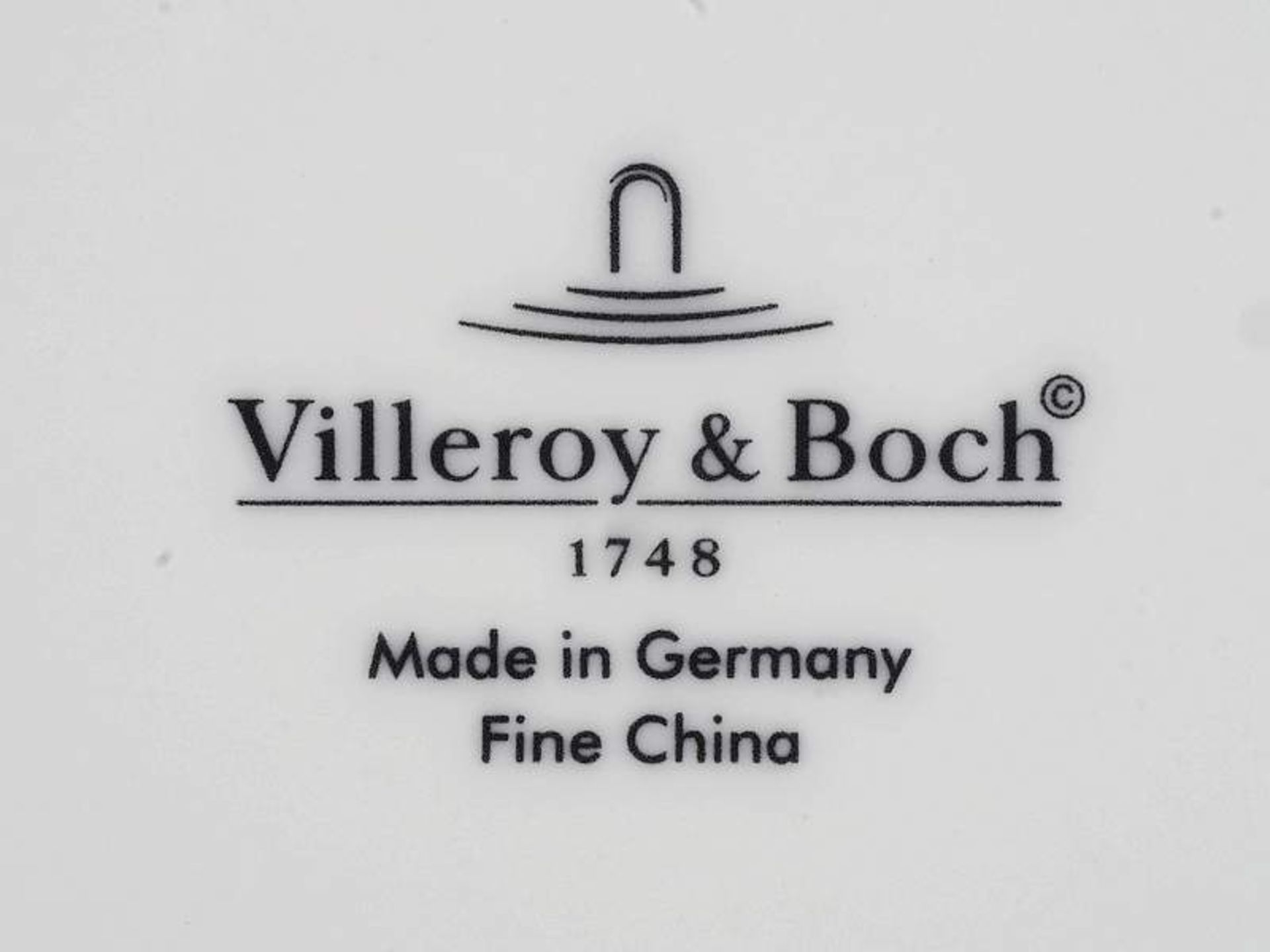 VILLEROY & BOCH, 9er Satz Teller "Christmas Post". Reiches, farbig staffiertes weihnachtliches - Image 6 of 6