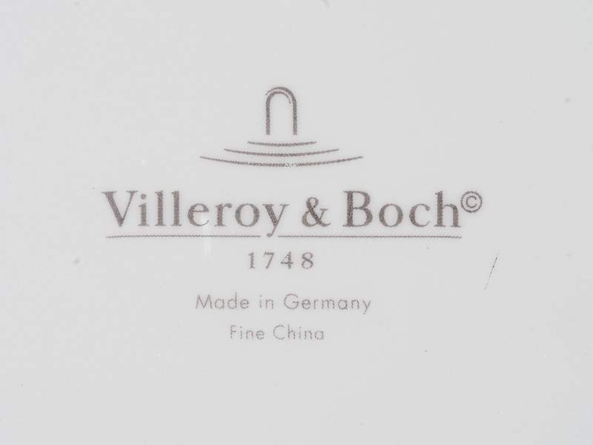 Weihnachtliche Teller, VILLEROY & BOCH, 4er Satz. Quadratisch, vielfarbig bunt staffiert, im - Image 5 of 5