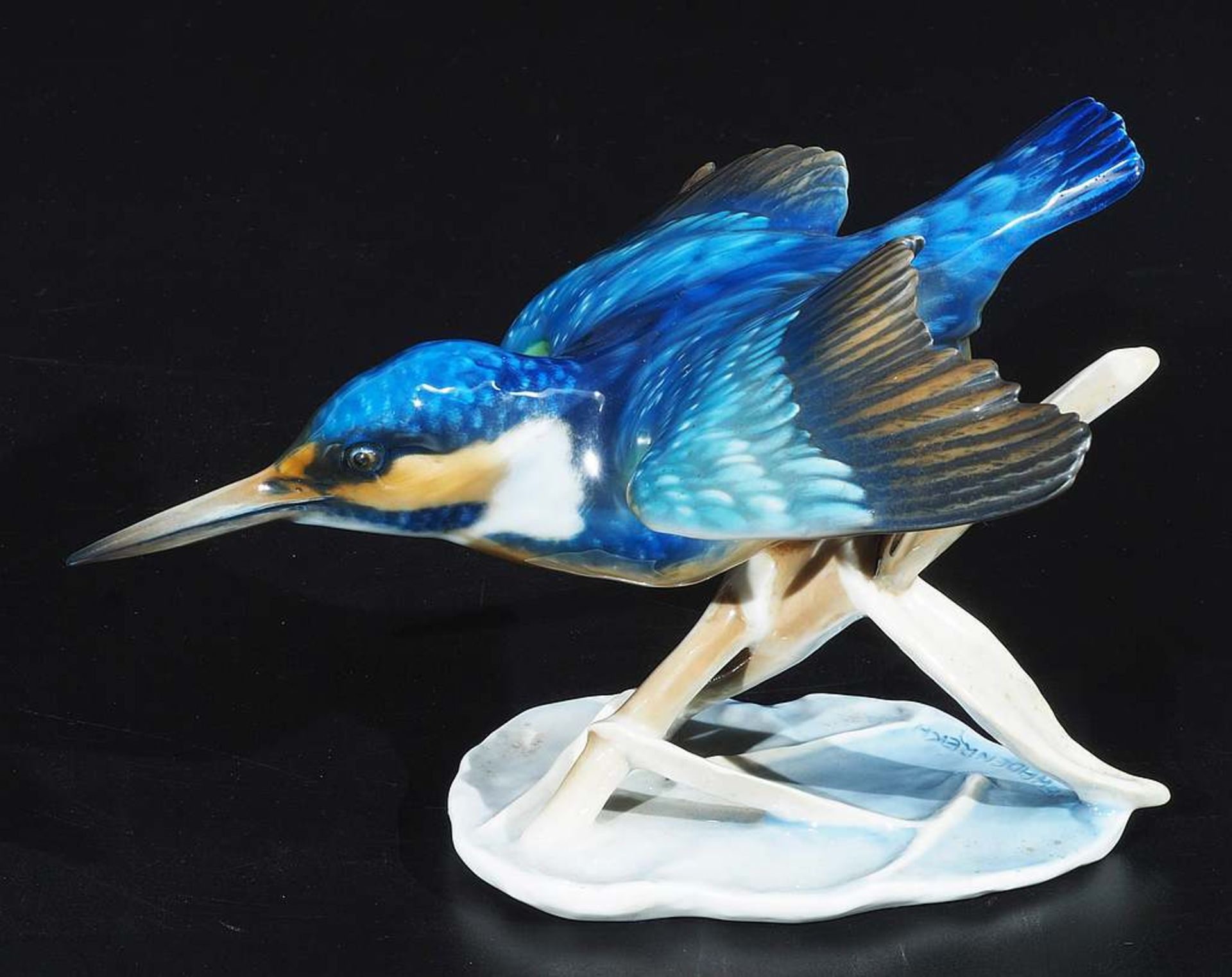 Eisvogel, ROSENTHAL CLASSIC, 20. Jahrhundert. Modell Nummer 1678, Entwurf Modell Fritz Heidenreich - Bild 3 aus 6