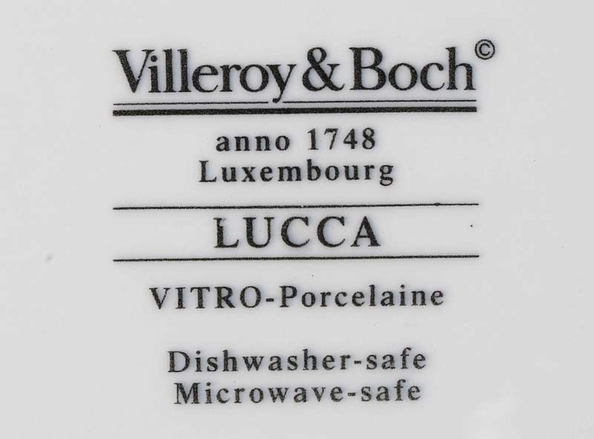 Platzteller aus der Serie "Lucca". VILLEROY & BOCH, 9er Satz: Flacher Teller, seladongrüne Fahne - Bild 4 aus 4