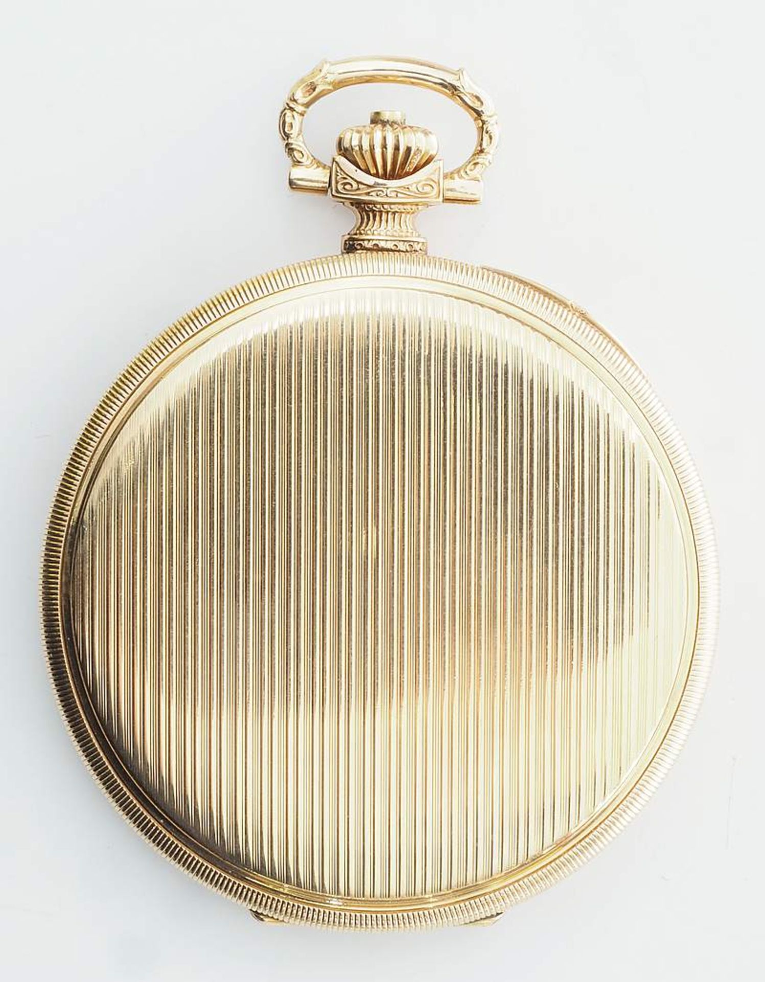 Savonette Taschenuhr "OMEGA", 585er Geld, alle Deckel Gold. Ca. 30iger Jahre, goldfarbenes - Bild 4 aus 9