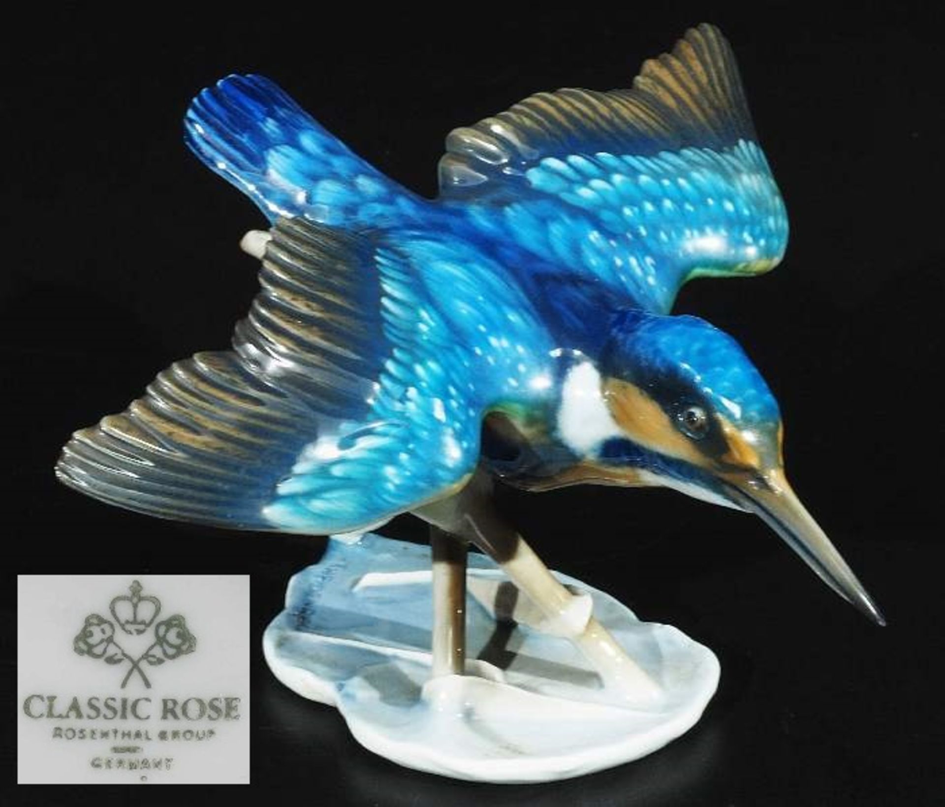 Eisvogel, ROSENTHAL CLASSIC, 20. Jahrhundert. Modell Nummer 1678, Entwurf Modell Fritz Heidenreich