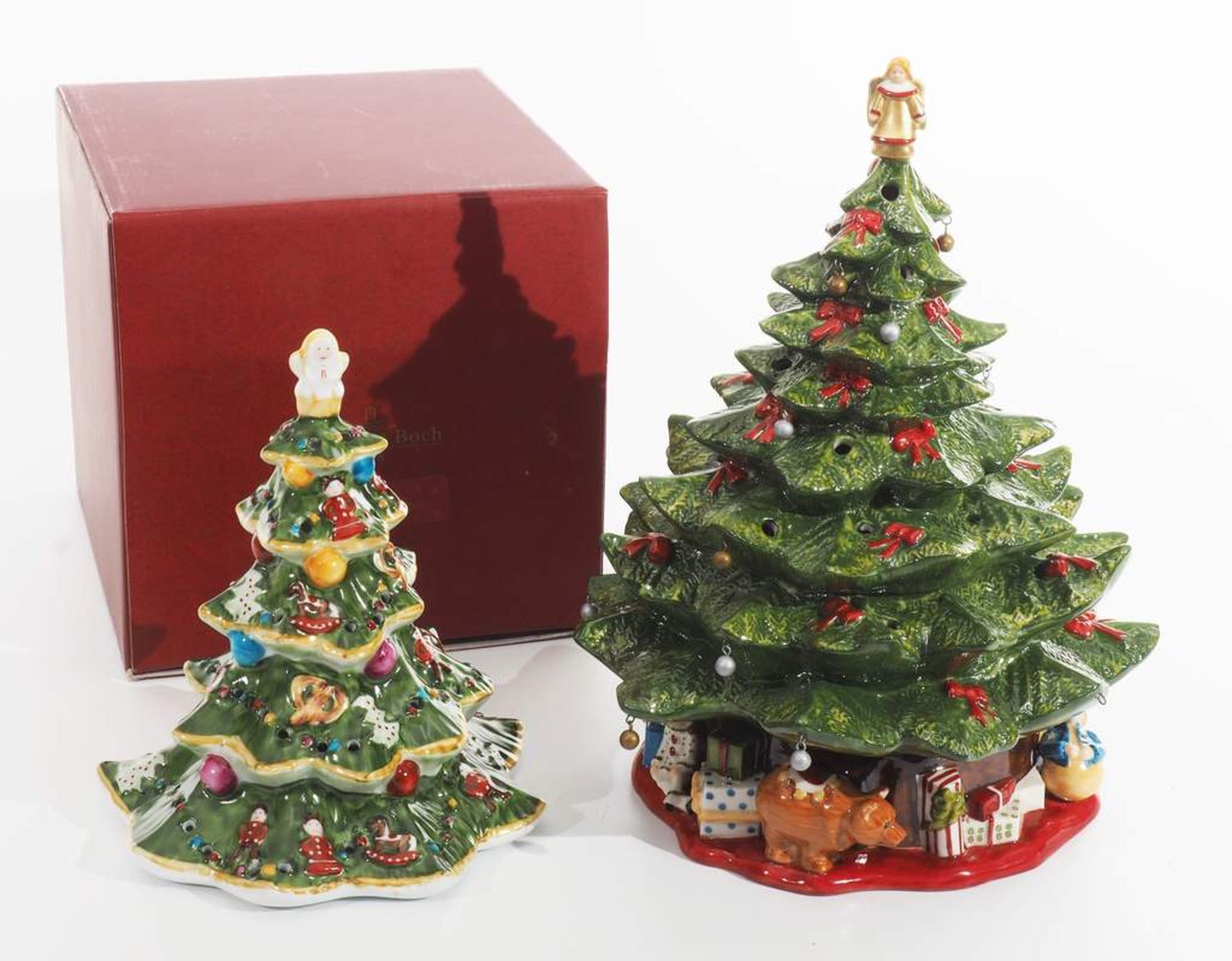 1) Spieluhr "O Tannenbaum", zweiteilig. VILLEROY & BOCH Christmas Toys. Spieluhr spielt den - Image 3 of 9