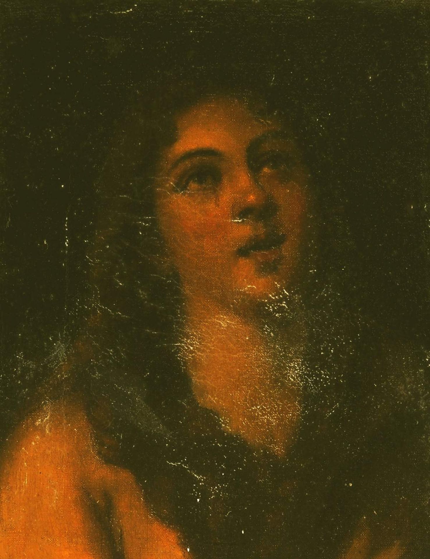 CIAPPA, 19. Jahrhundert. Trauernde Magdalena mit zum Himmel gewandten Blick. Öl auf Leinwand<b - Bild 2 aus 5