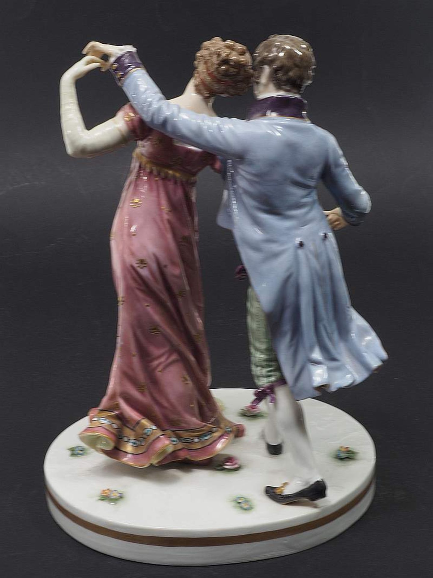 Tanzendes Paar. PASSAU Dressel, Kister & Cie, Marke 1907 - 1920, Modell Nummer 4794. - Bild 5 aus 8