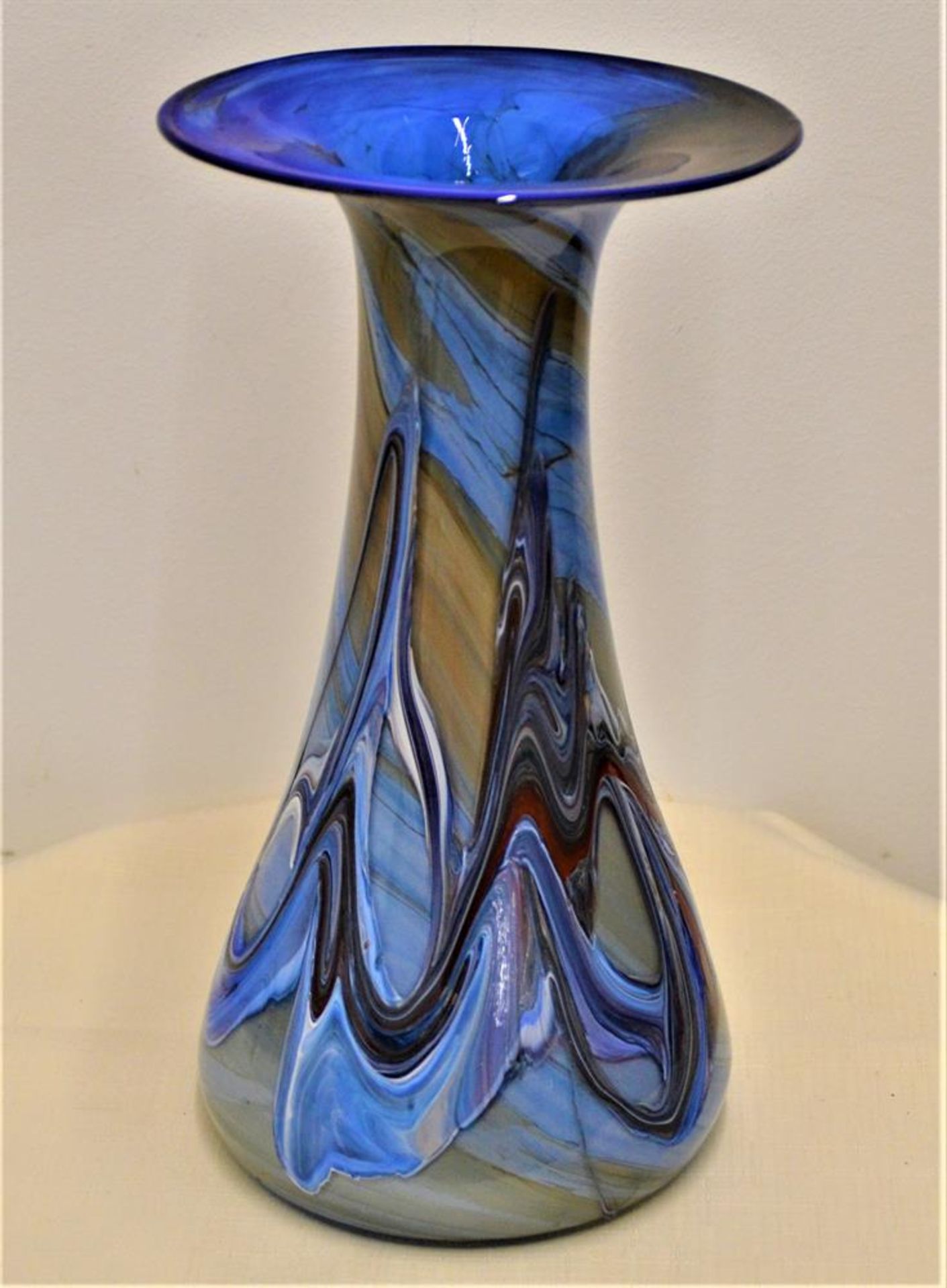 Vase mehrfarbig 30cm