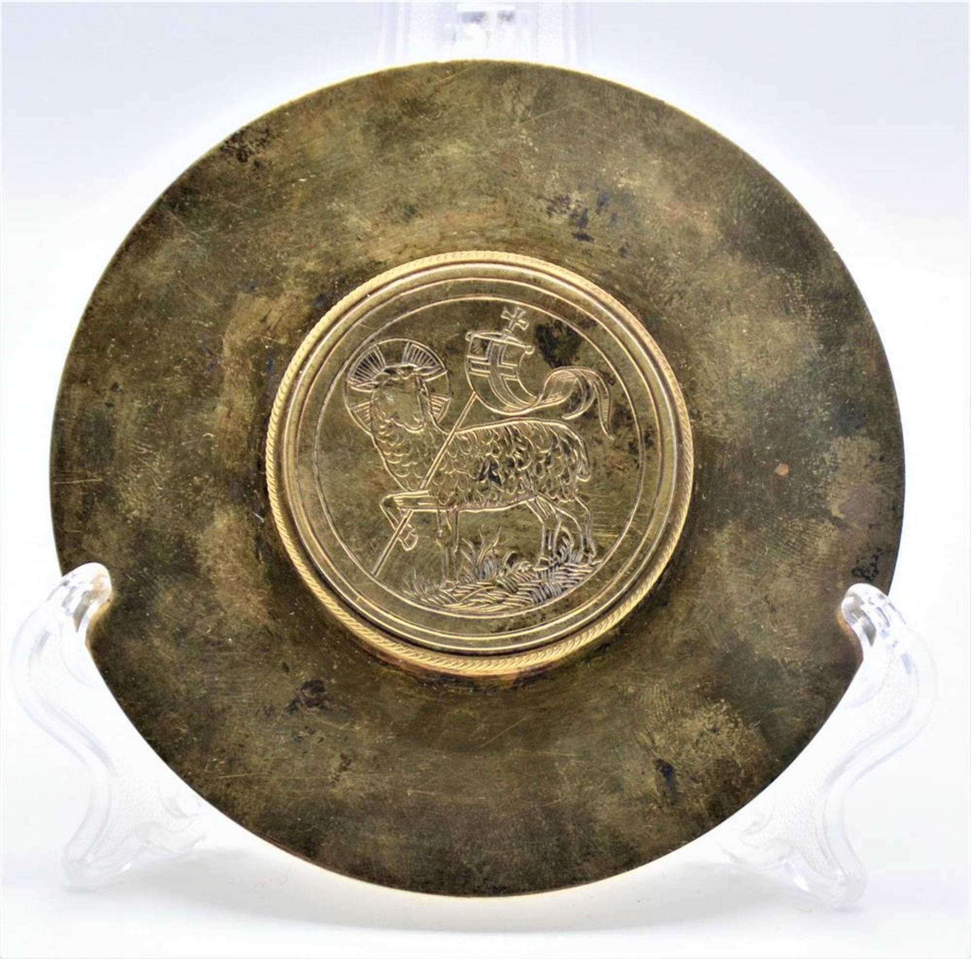 Hostienbehälter 800 Silber vergoldet von der traditionsreichen Goldschmiede Jacob Leser in