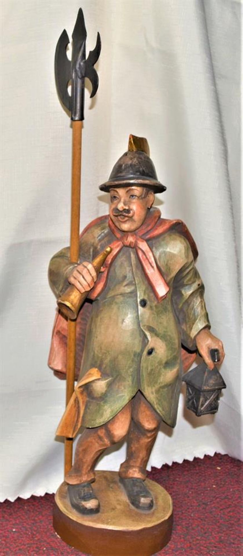 Schnitzfigur Nachtwächter 62cm