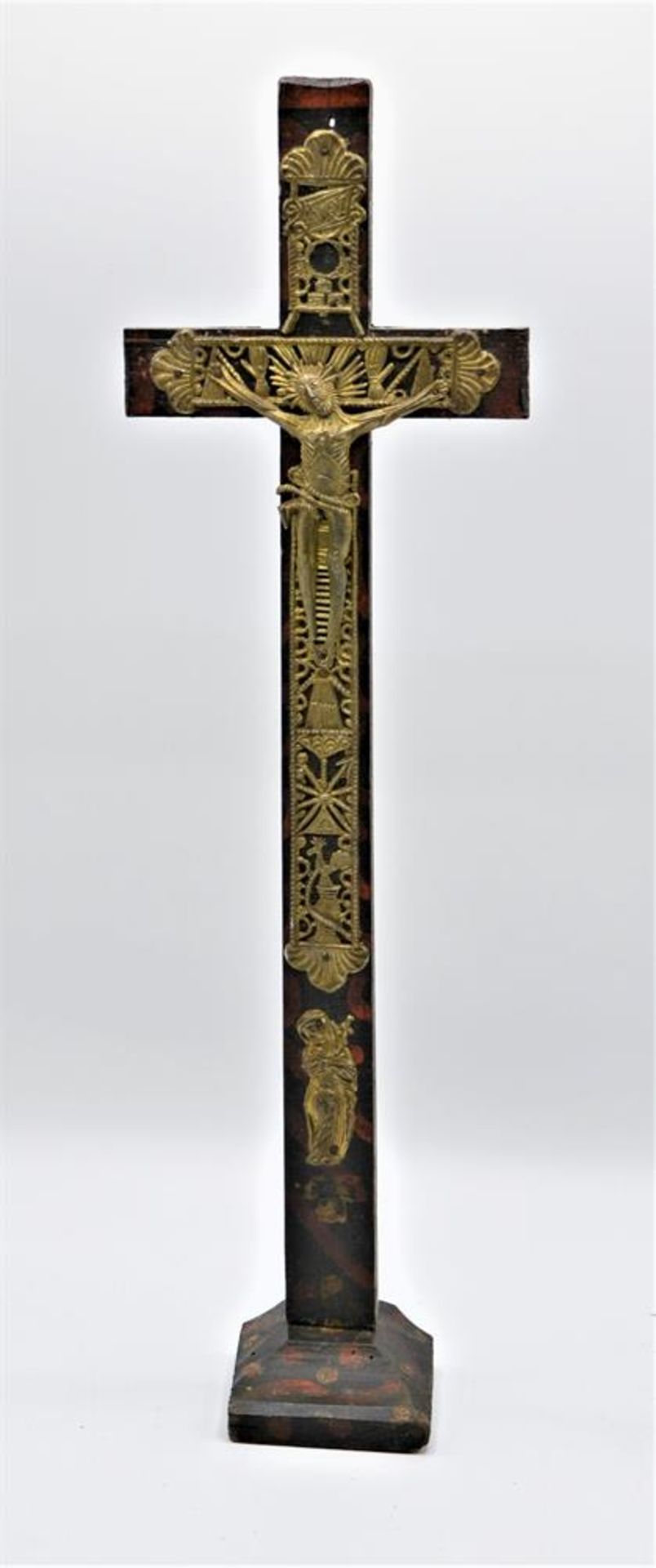 Standkreuz sueddeutsch 19 Jhdt. ca. 41cm