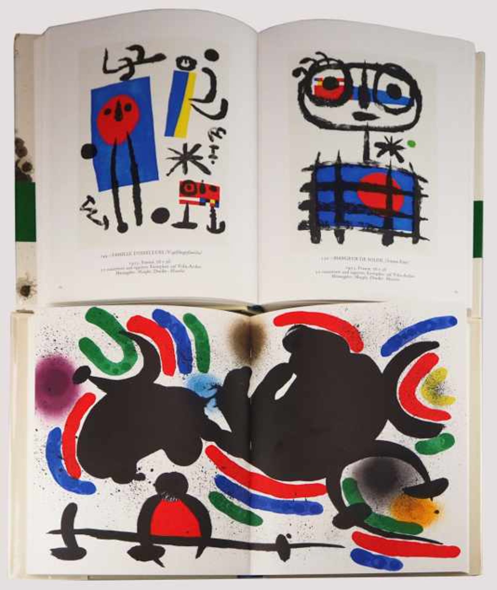 2 Bücher "Joan Miro - Der Lithograph", Teil 1 und 2Hrsg. Michael LEIRIS und Raymond QUENEAU, Weber- - Bild 3 aus 4