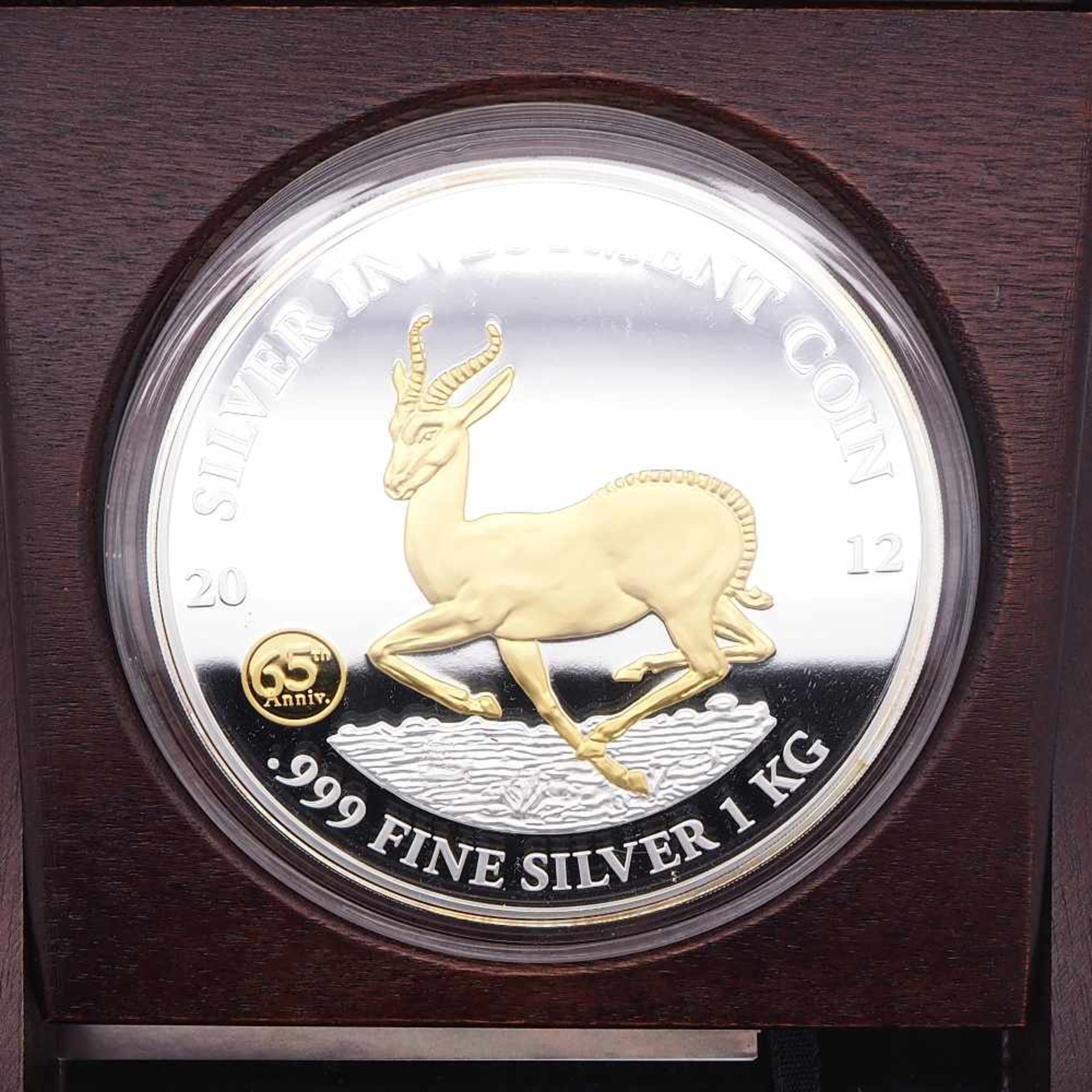 1 Münze/Medaille"Silver Investment Coin: Deluxe Edition 2012" 1kg Feinsi. num./limitiert auf 500
