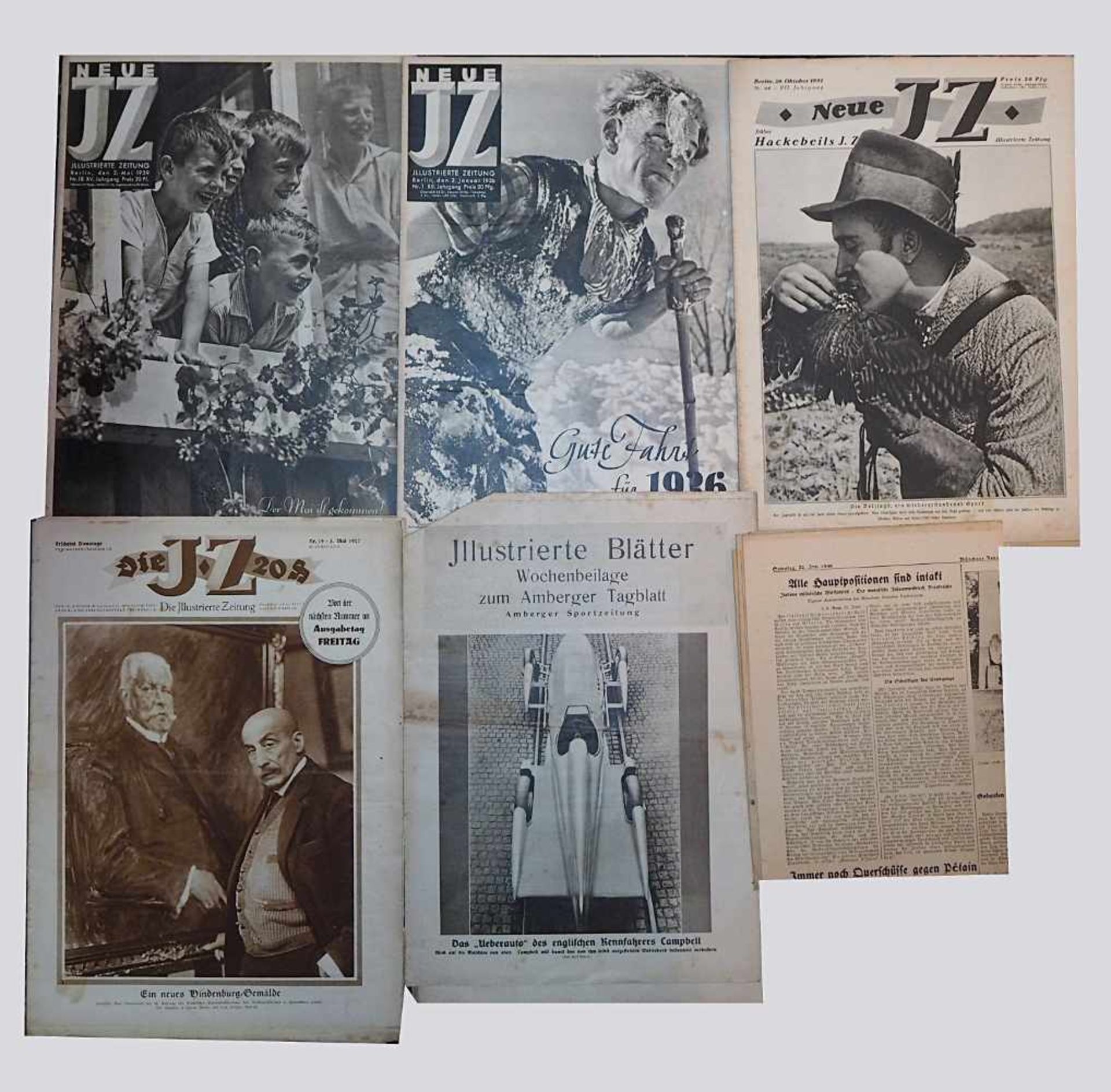 1 Konv. Zeitschriften 1930er/40er Jahre:"Neue illustrierte Zeit" "Münchner illustrierte Presse" " - Bild 3 aus 3