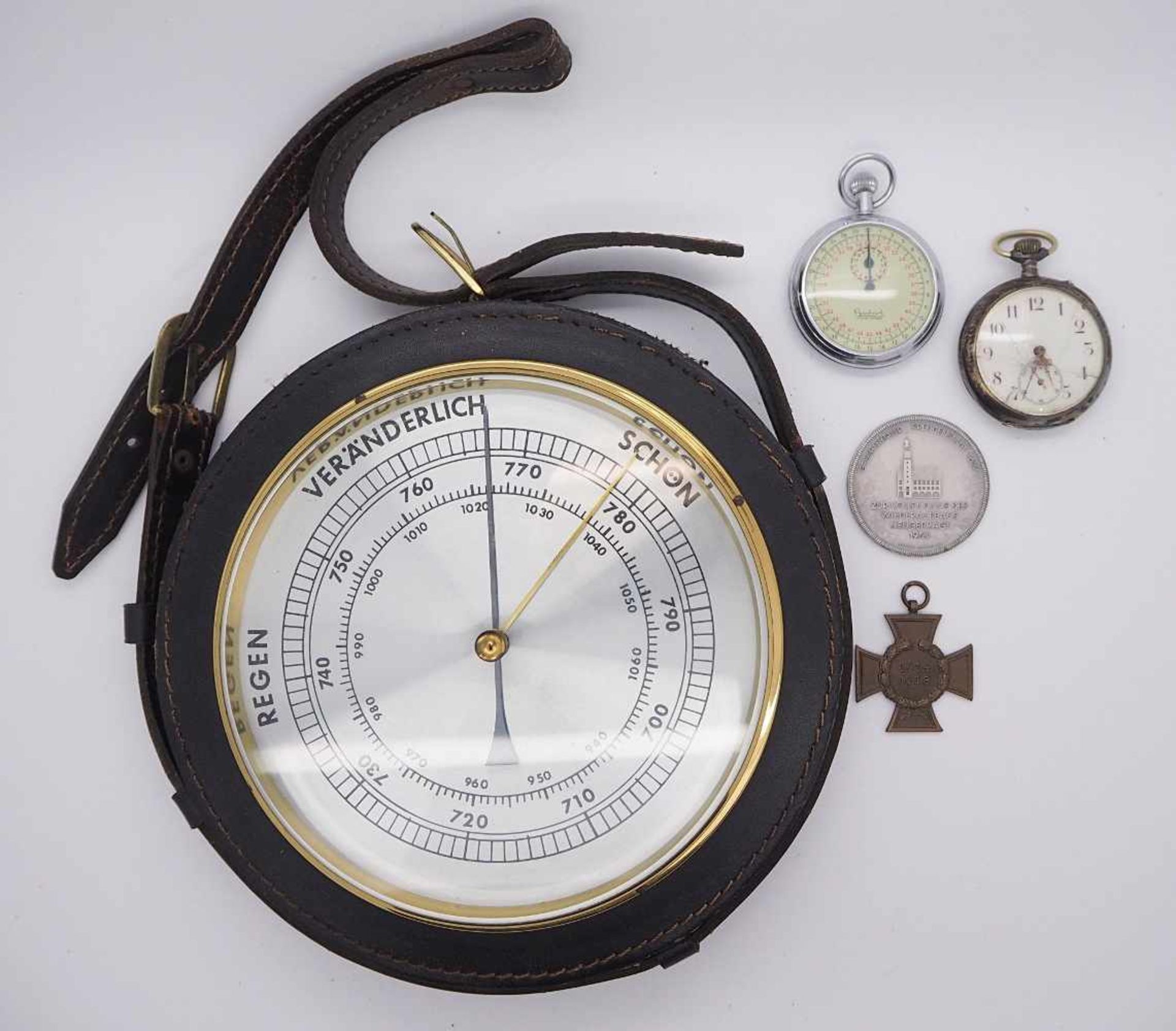 1 Taschenuhr1 Barometer u.a.