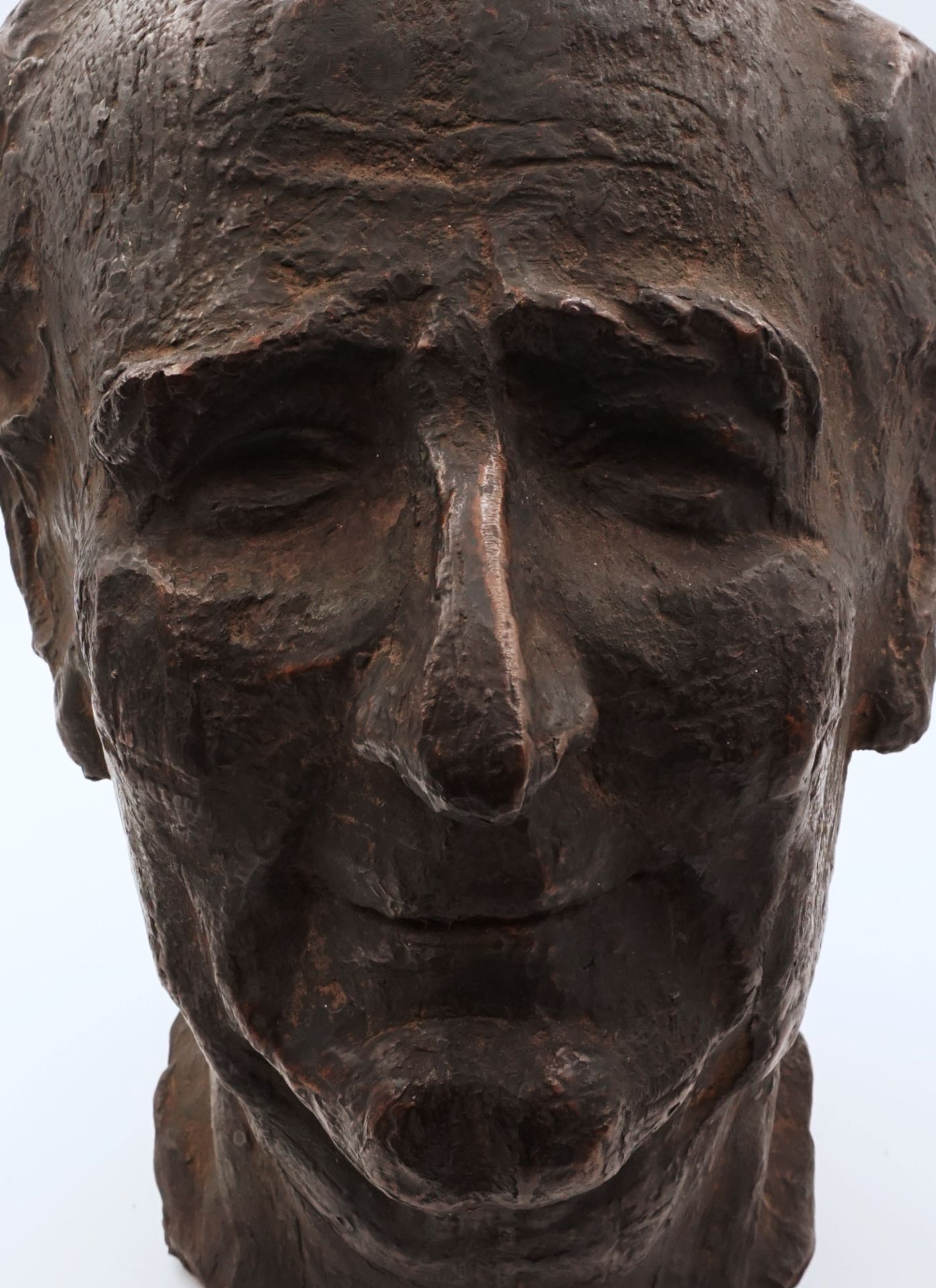 2 Plastiken Bronze "Portrait von Dr. Joseph E. Drexel, Gründer der Nürnberger Nachrichten und s - Bild 5 aus 7