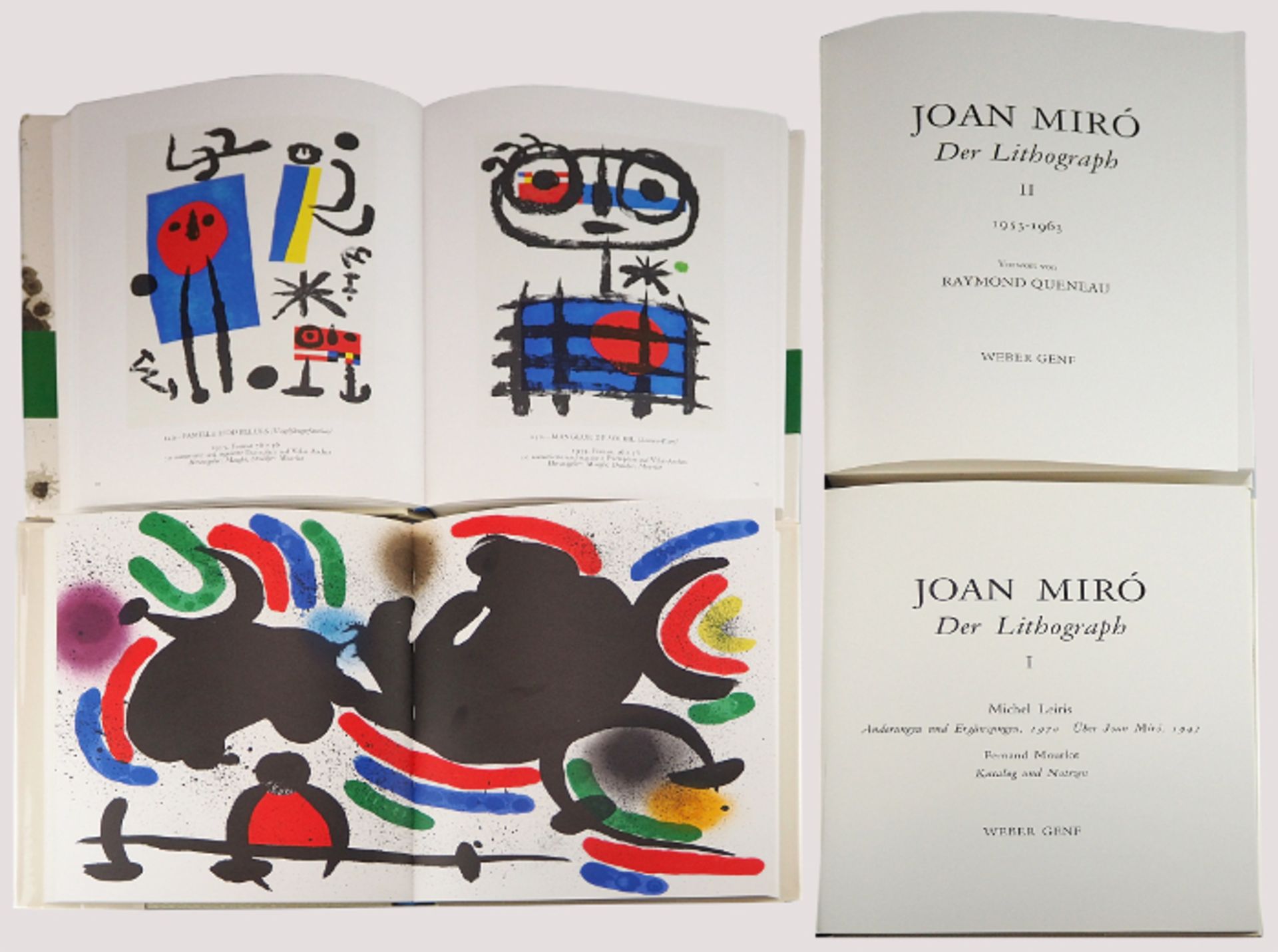 2 Bücher "Joan Miro - Der Lithograph", Teil 1 und 2 - Bild 2 aus 4