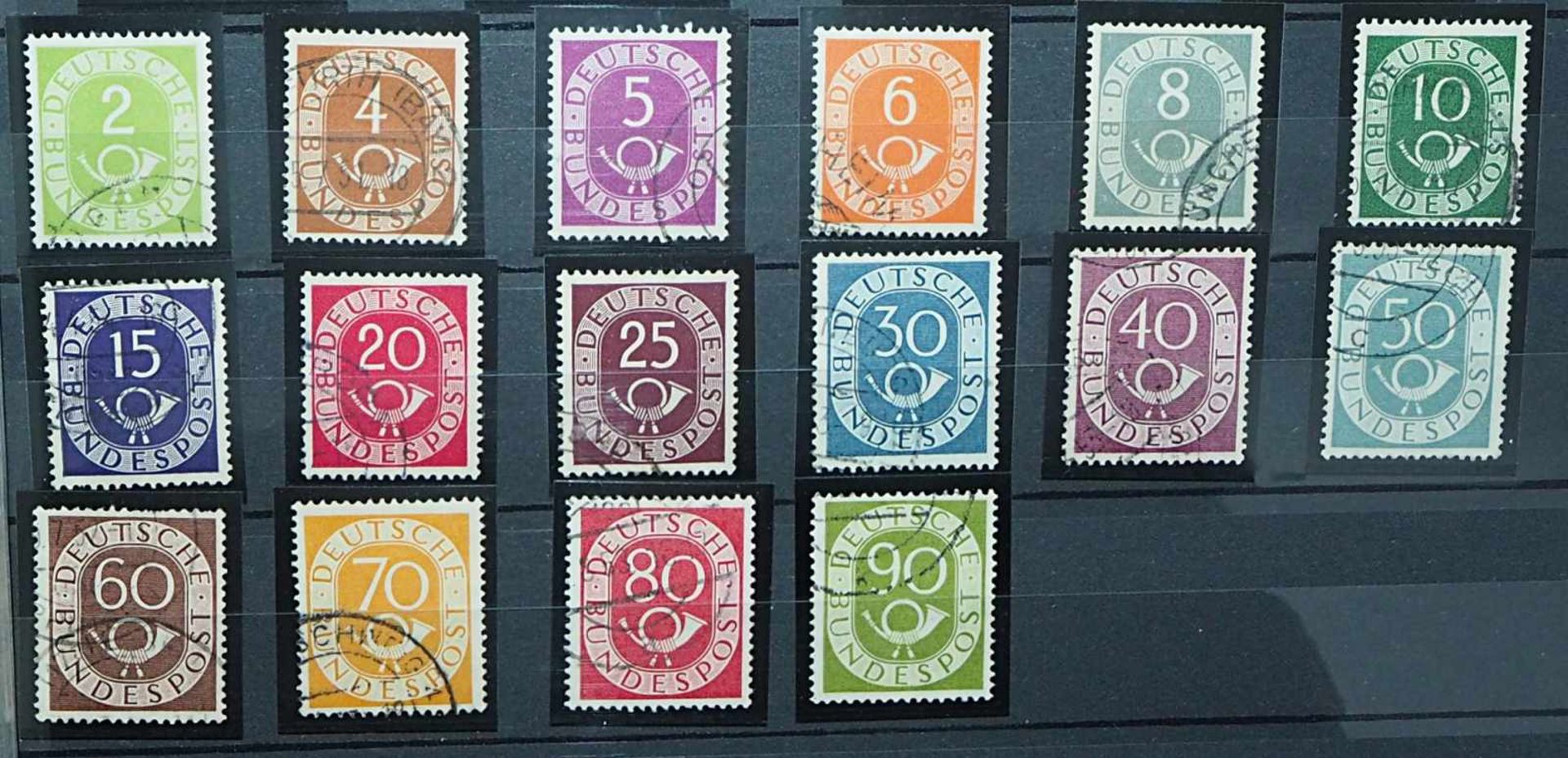 Sammlung Briefmarken, Ersttagsbriefe, Briefe, Fehldrucke u.a., gestempelt/ungestempelt, - Image 7 of 7