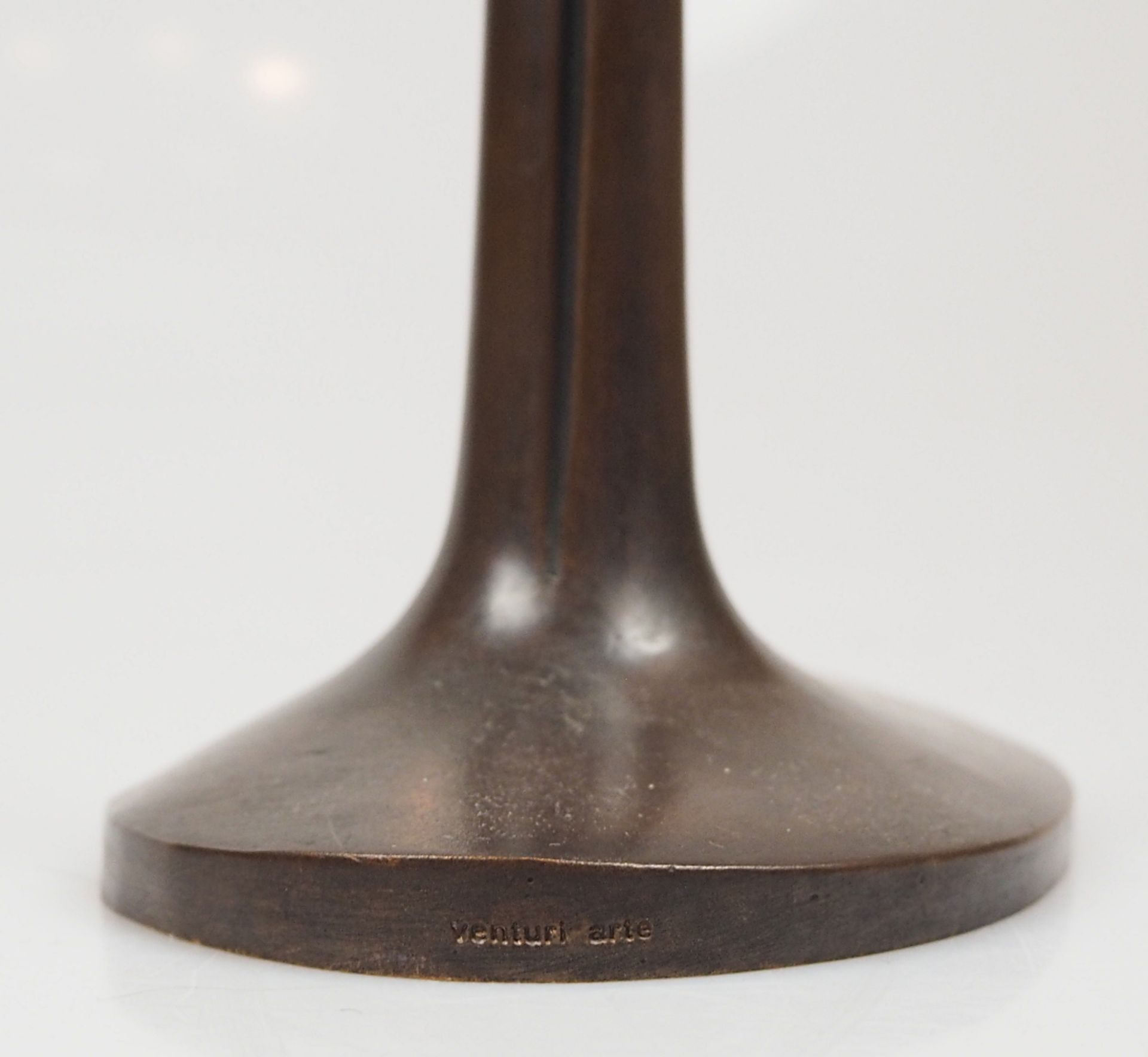 1 Bronzeplastik "Palmenleib" signiert WUNDERLICH - Image 5 of 6