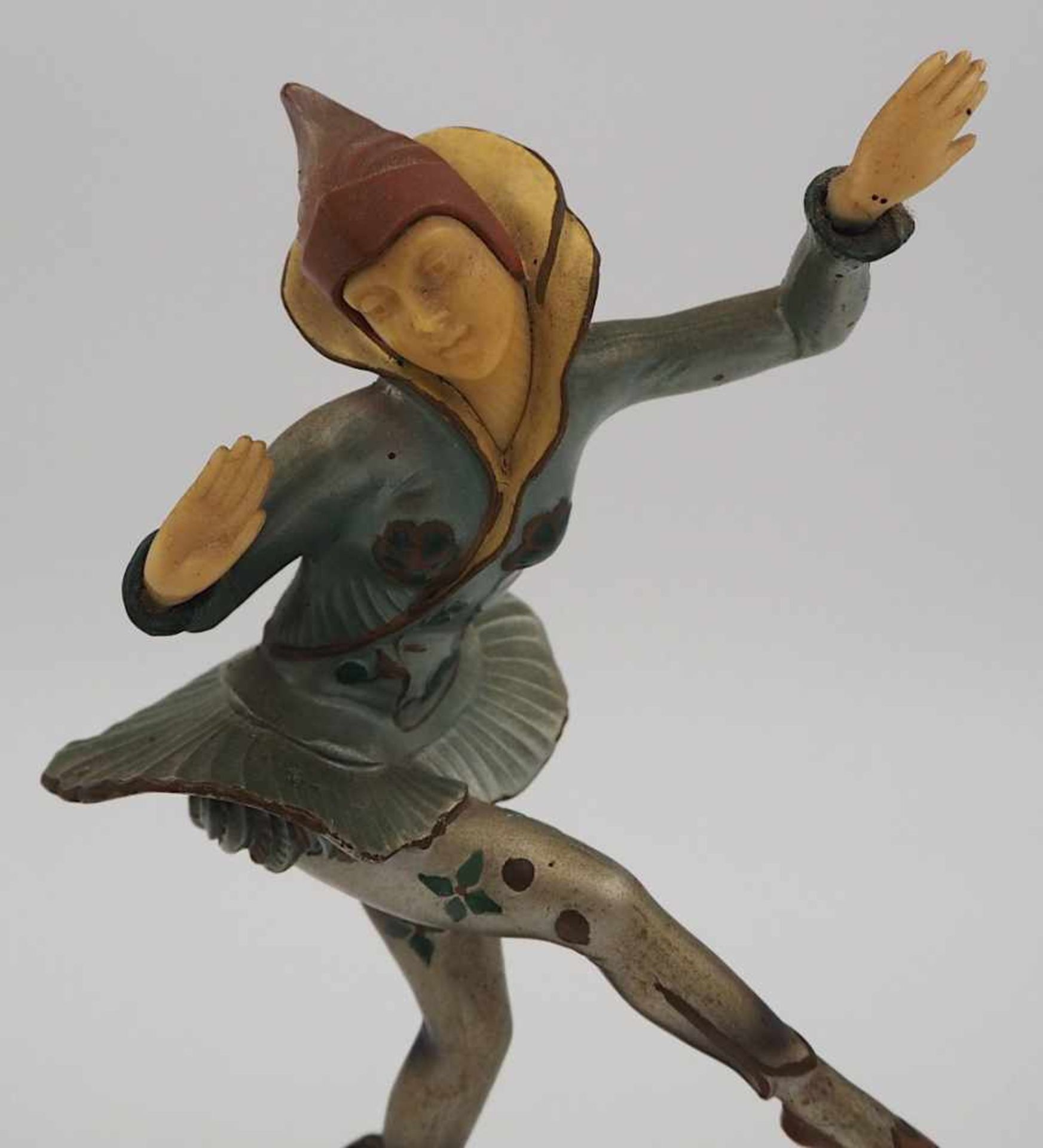 1 Figur Metalll u.a."Tänzerin" wohl um 1900-1920 - Bild 5 aus 5