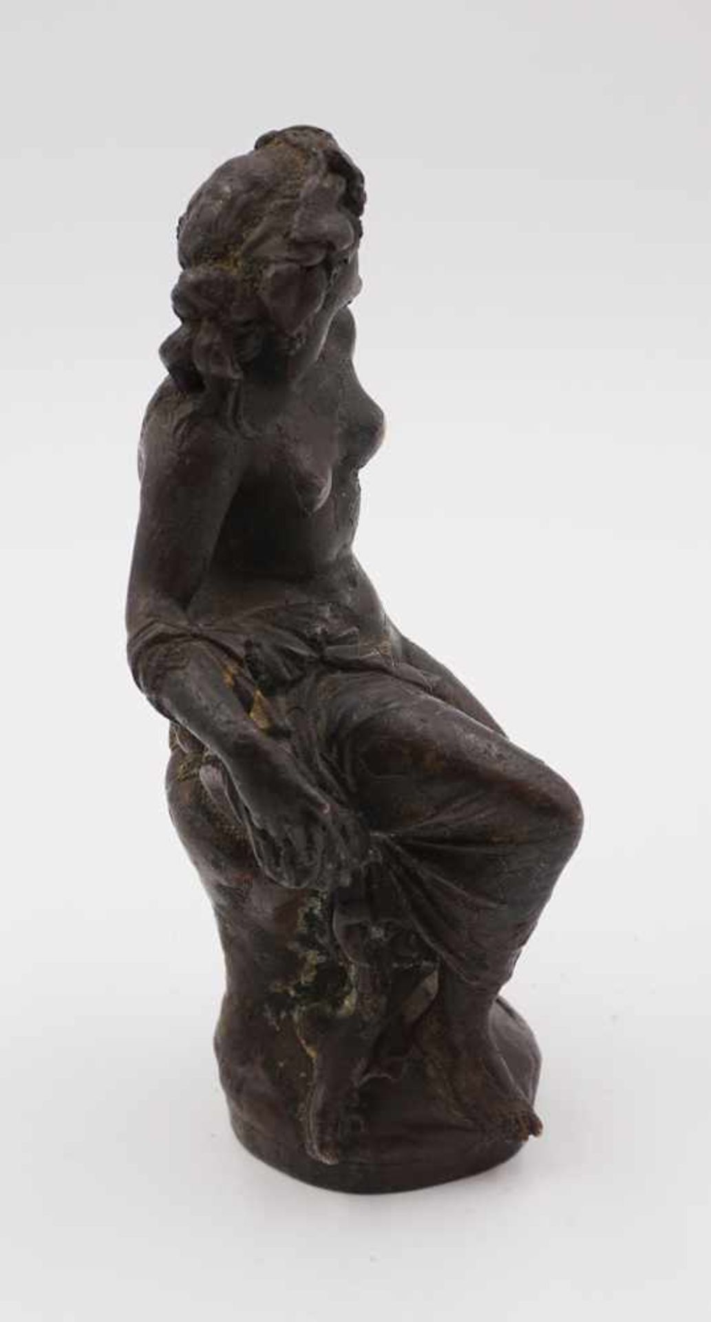 1 Figur wohl Bronzeguss "Mythologische Gottheit" bez. F. BARBEDIENNE und CLÉSINGER - Bild 2 aus 5