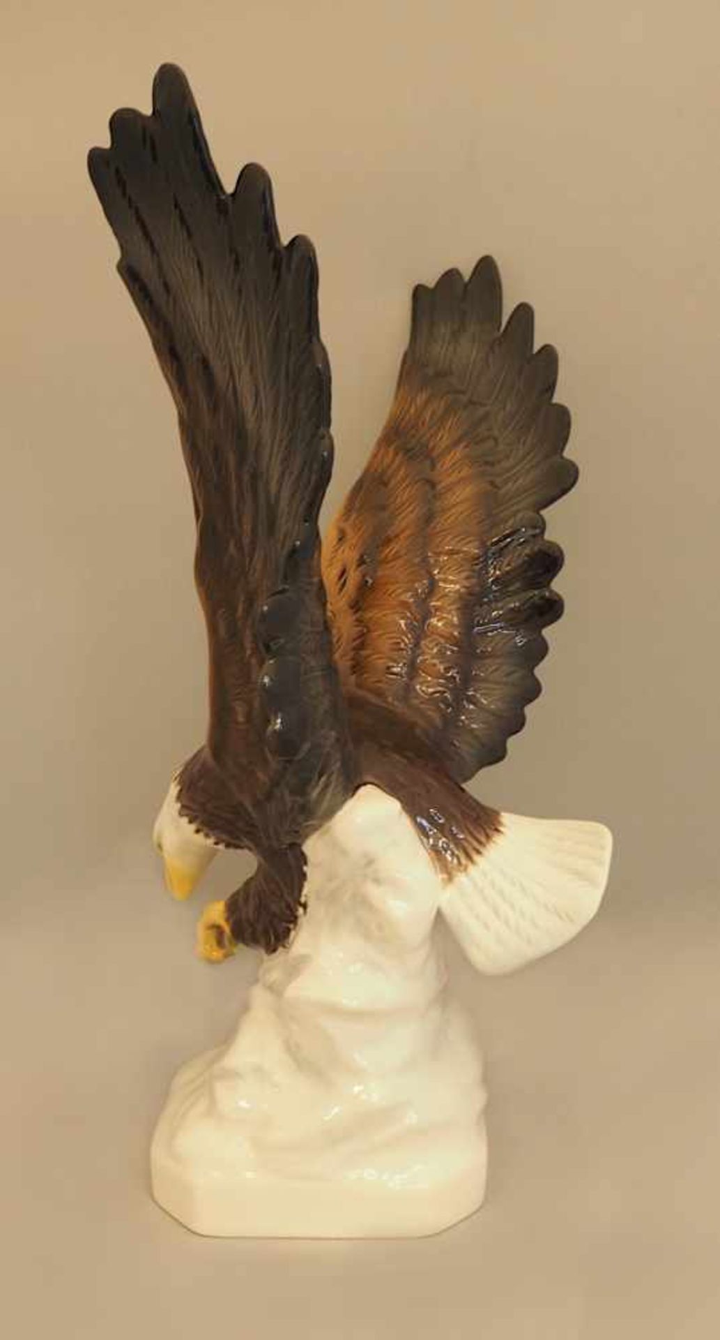 1 Figur Porzellan GOEBEL "Adler" bez. W. Germany, - Bild 2 aus 5