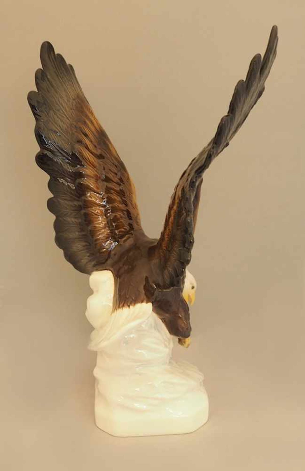 1 Figur Porzellan GOEBEL "Adler" bez. W. Germany, - Image 3 of 5