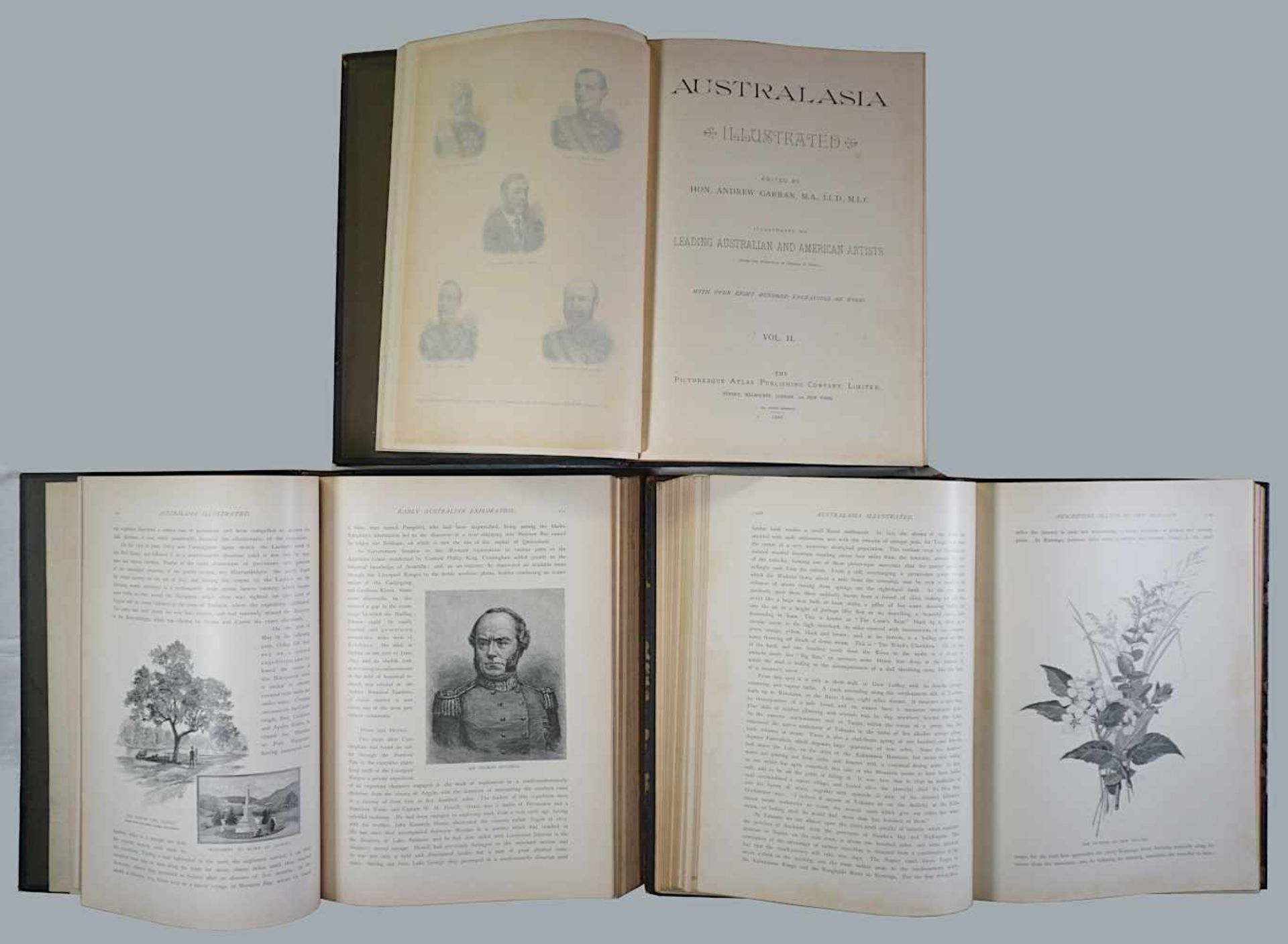 1 Trilogie "Australasia Illustrated (...)" Edited by Andrew GARRANSydney (...) 1892, m - Bild 2 aus 2