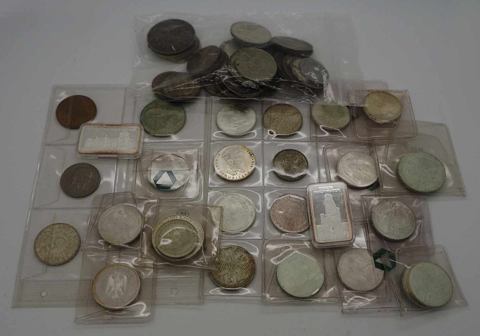 1 Konv. Münzen/Medaillen: Silber u.a., Sonderprägungen, BRD u.a. - Bild 2 aus 2