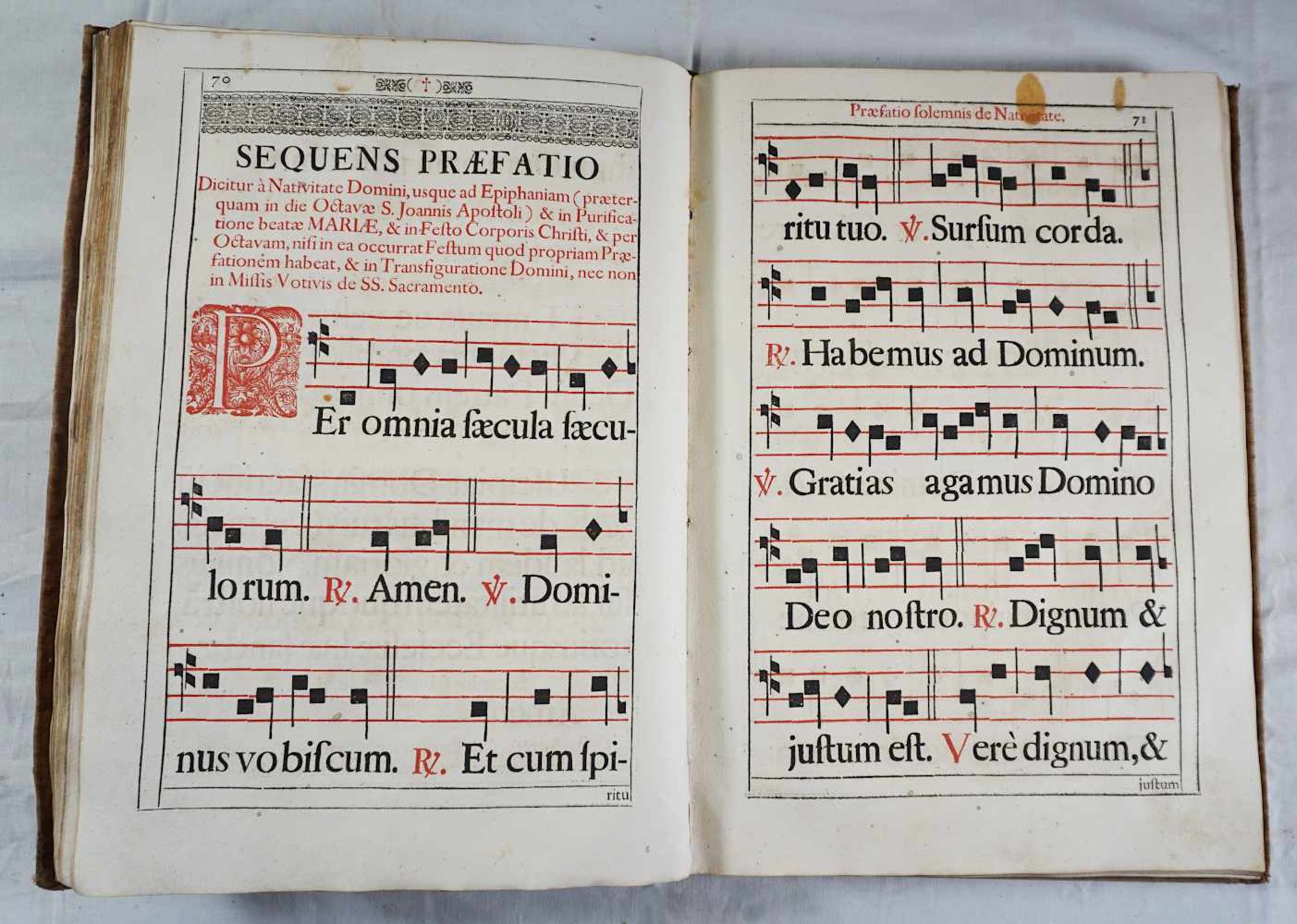 1 Buch "Canon Missae juxta Formam editionis romanaeCum praefationibus, & aliis nonnull - Image 2 of 3