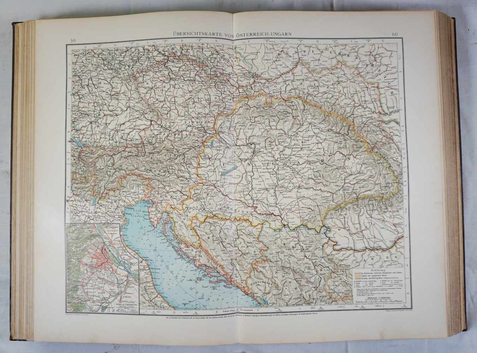 1 Buch "Andees Allgemeiner Handatlas" hrsg. von A. SCOBELVerlag Velhagen & Klasing Bie - Bild 2 aus 2