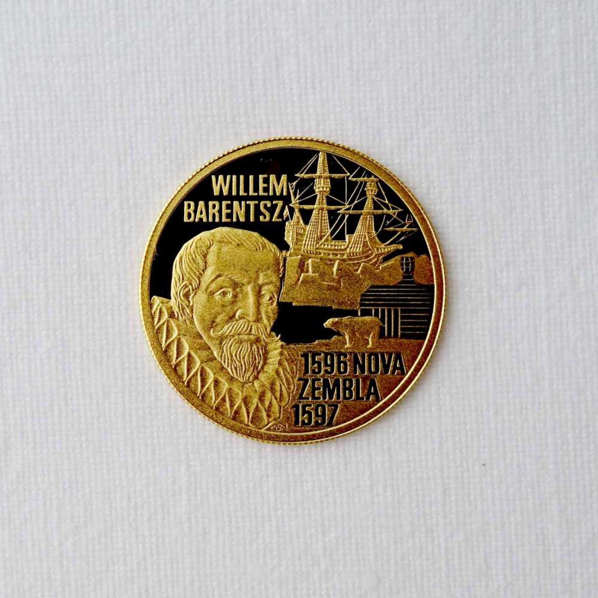 Goldmedaille (916), Niederlande100 Euro, 1996, ca. 3,5 g